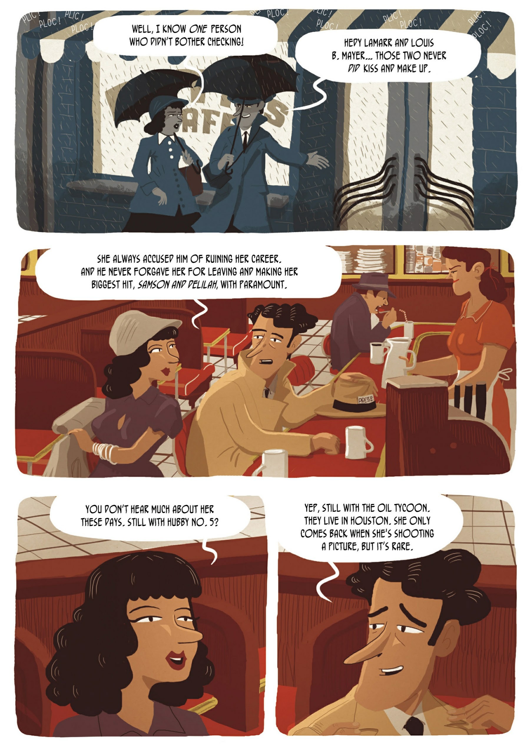 Read online Hedy Lamarr: An Incredible Life comic -  Issue # TPB (Part 2) - 45