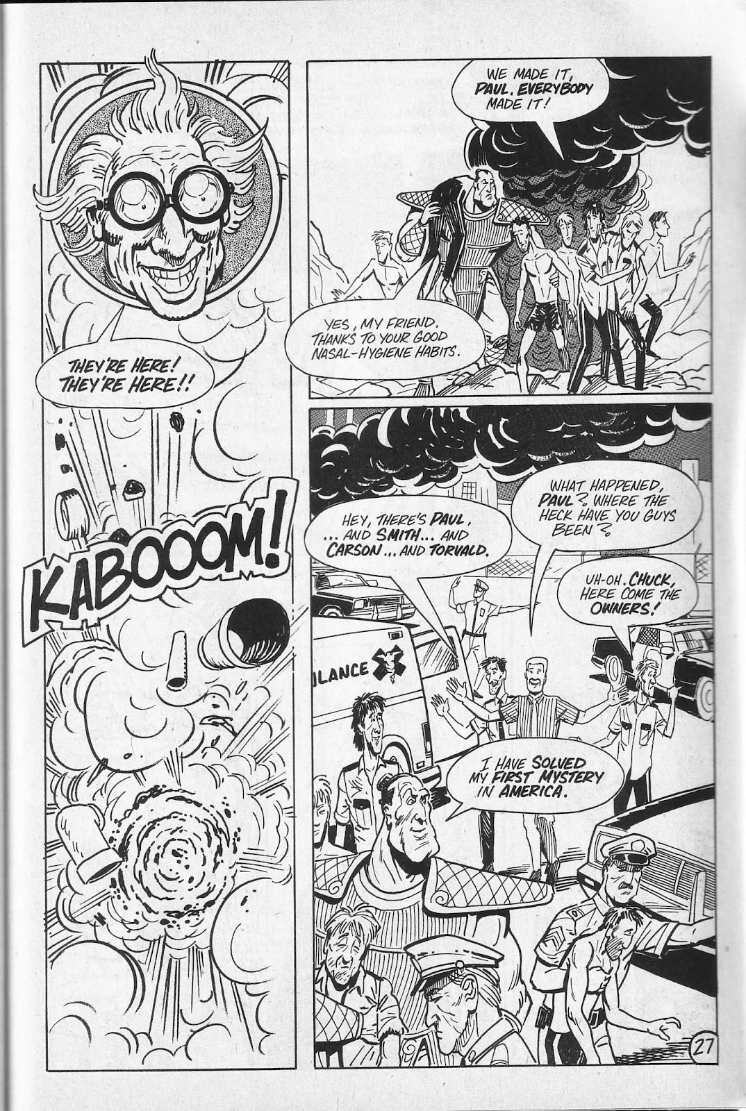 Read online Paul the Samurai (1991) comic -  Issue # TPB - 63