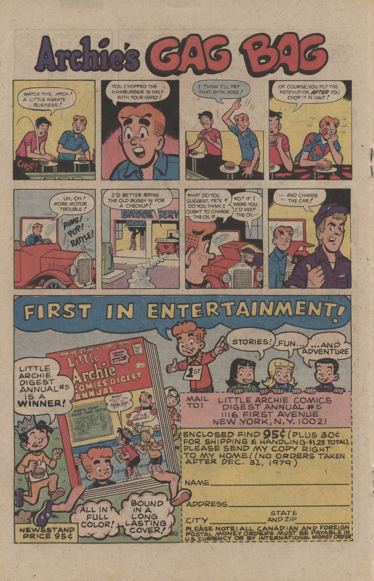 Read online Archie's Joke Book Magazine comic -  Issue #260 - 18