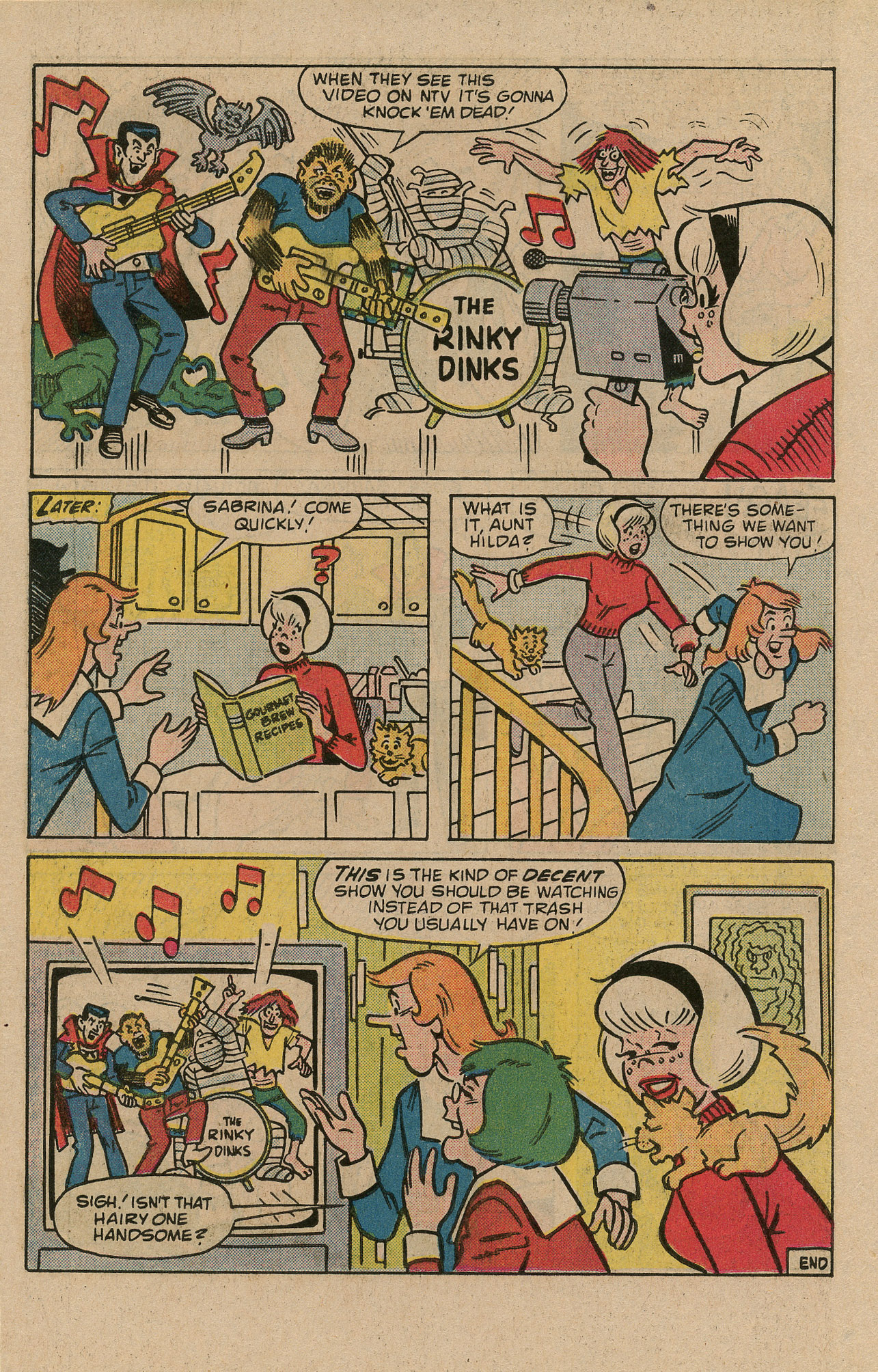 Read online Archie's TV Laugh-Out comic -  Issue #98 - 18