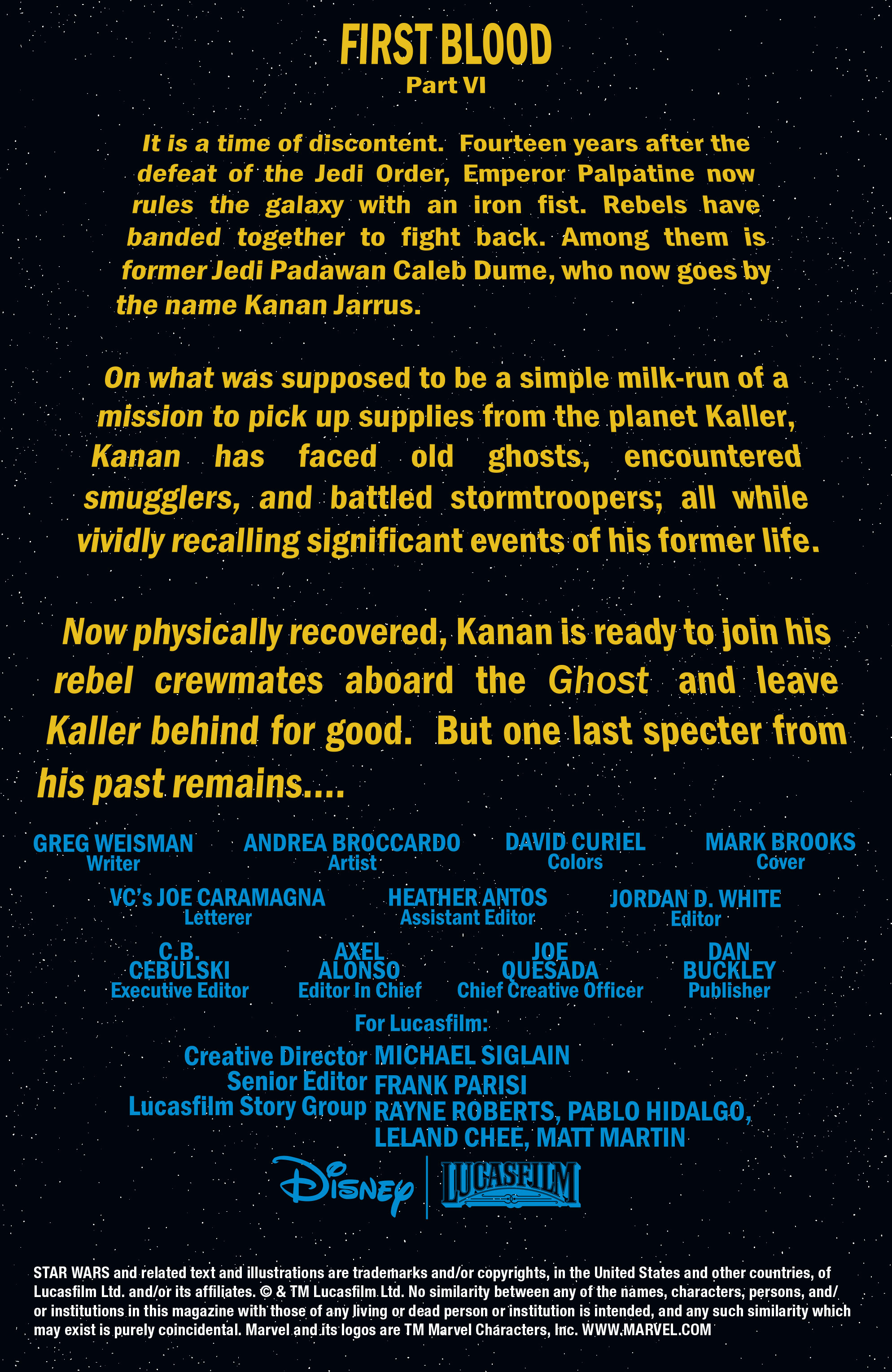 Read online Star Wars: Kanan: First Blood comic -  Issue # Full - 106