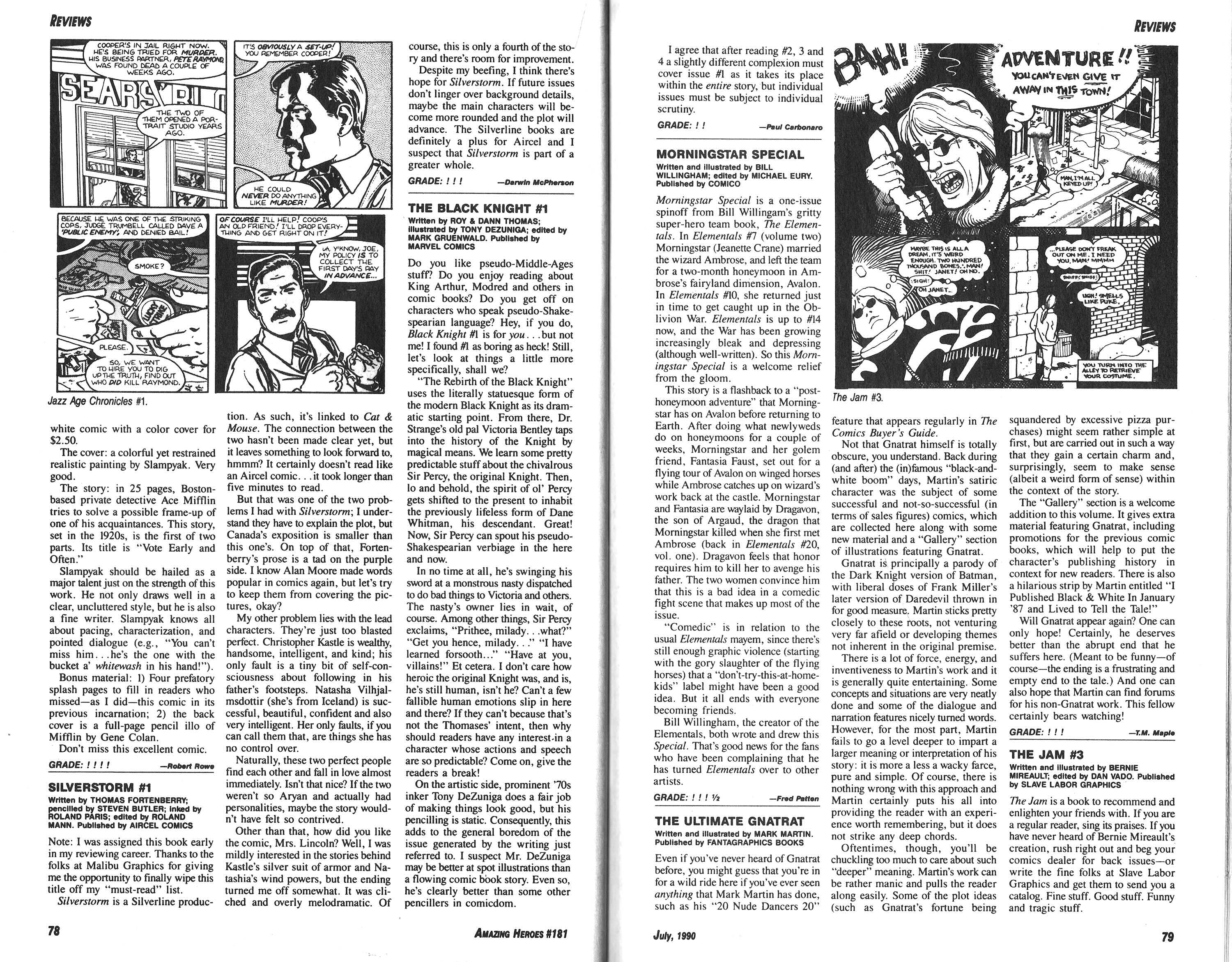 Read online Amazing Heroes comic -  Issue #181 - 40