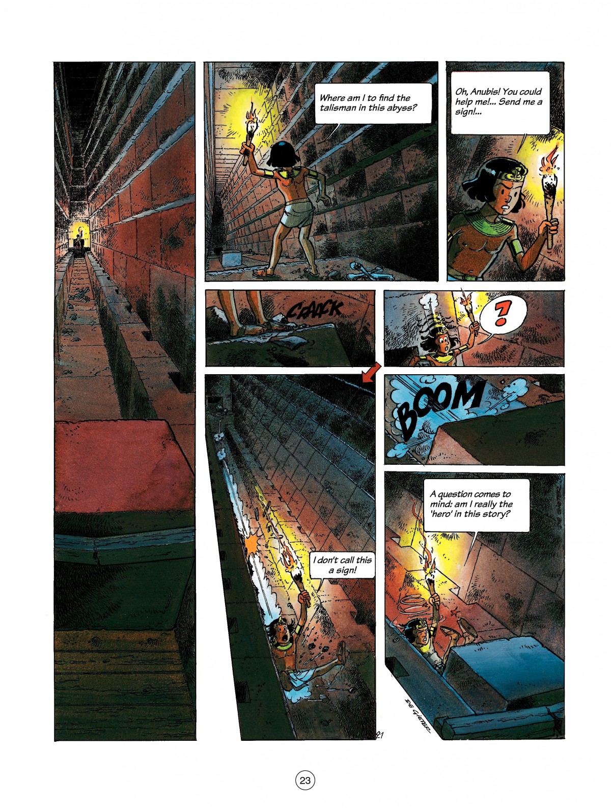 Read online Papyrus comic -  Issue #6 - 23