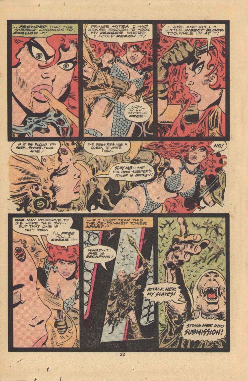 Read online Red Sonja (1977) comic -  Issue #6 - 13
