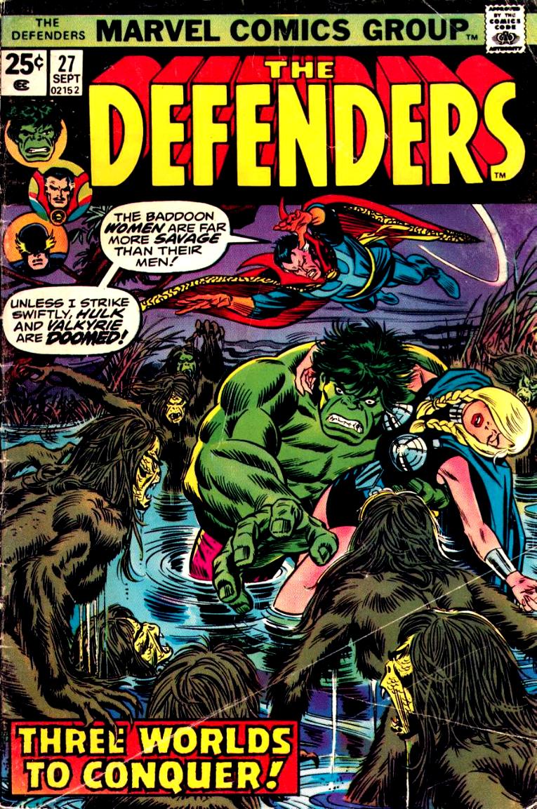 Read online The Defenders (1972) comic -  Issue #27 - 1