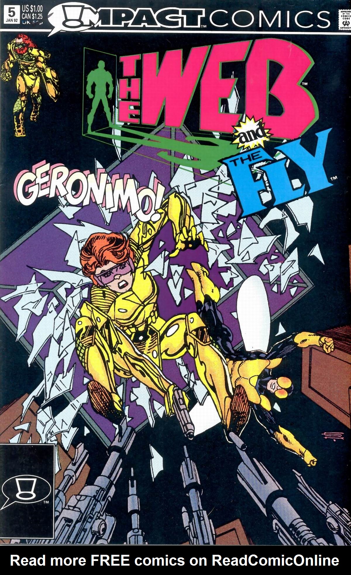 Read online The Web (1991) comic -  Issue #5 - 1
