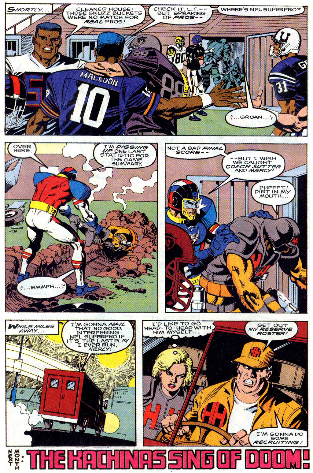 Read online NFL SuperPro comic -  Issue #5 - 23