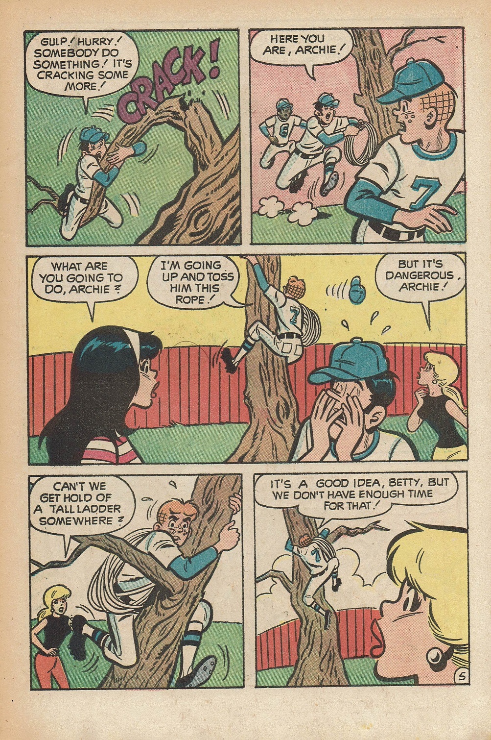 Read online Reggie and Me (1966) comic -  Issue #58 - 7