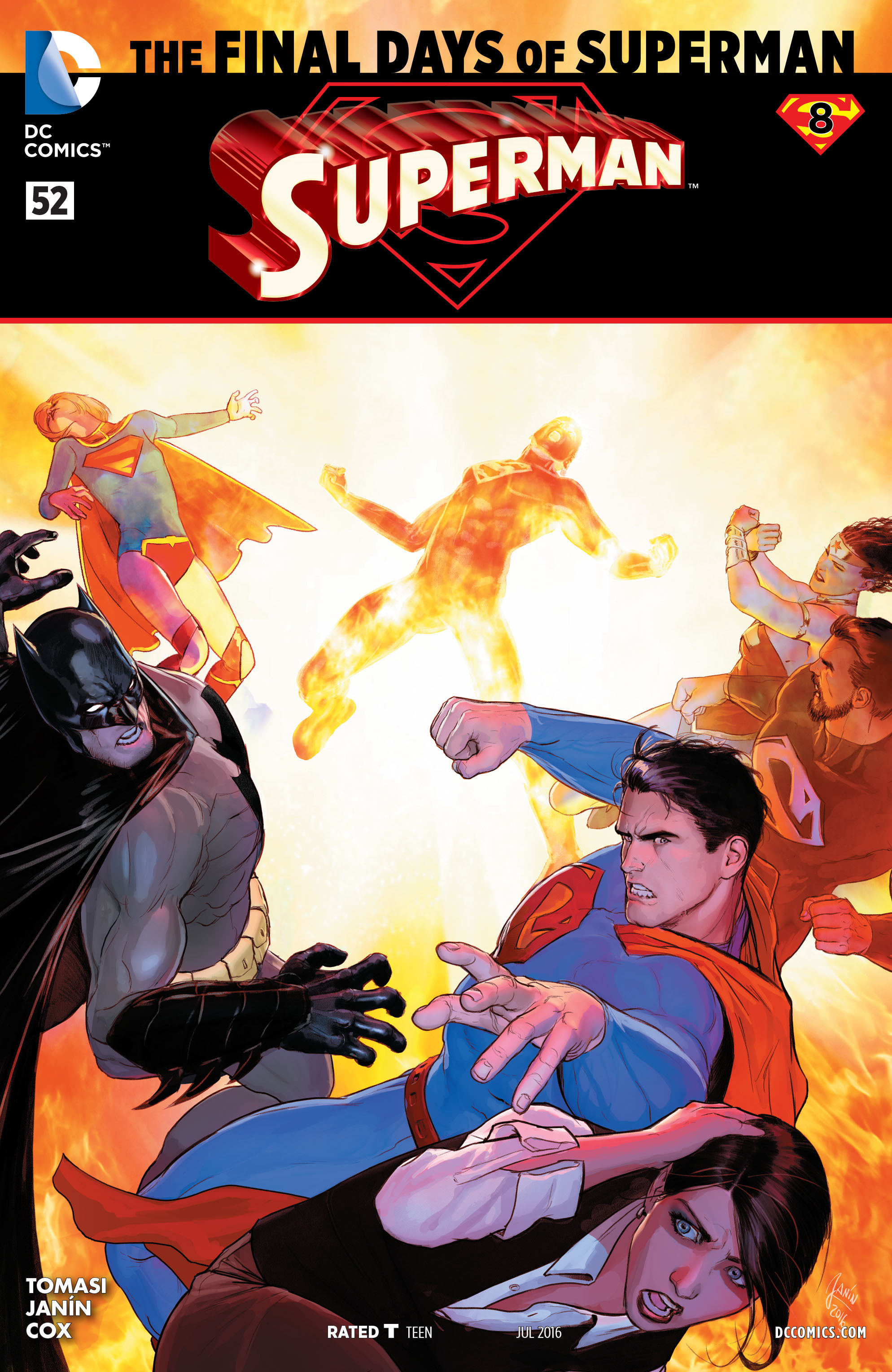 Read online Superman (2011) comic -  Issue #52 - 1