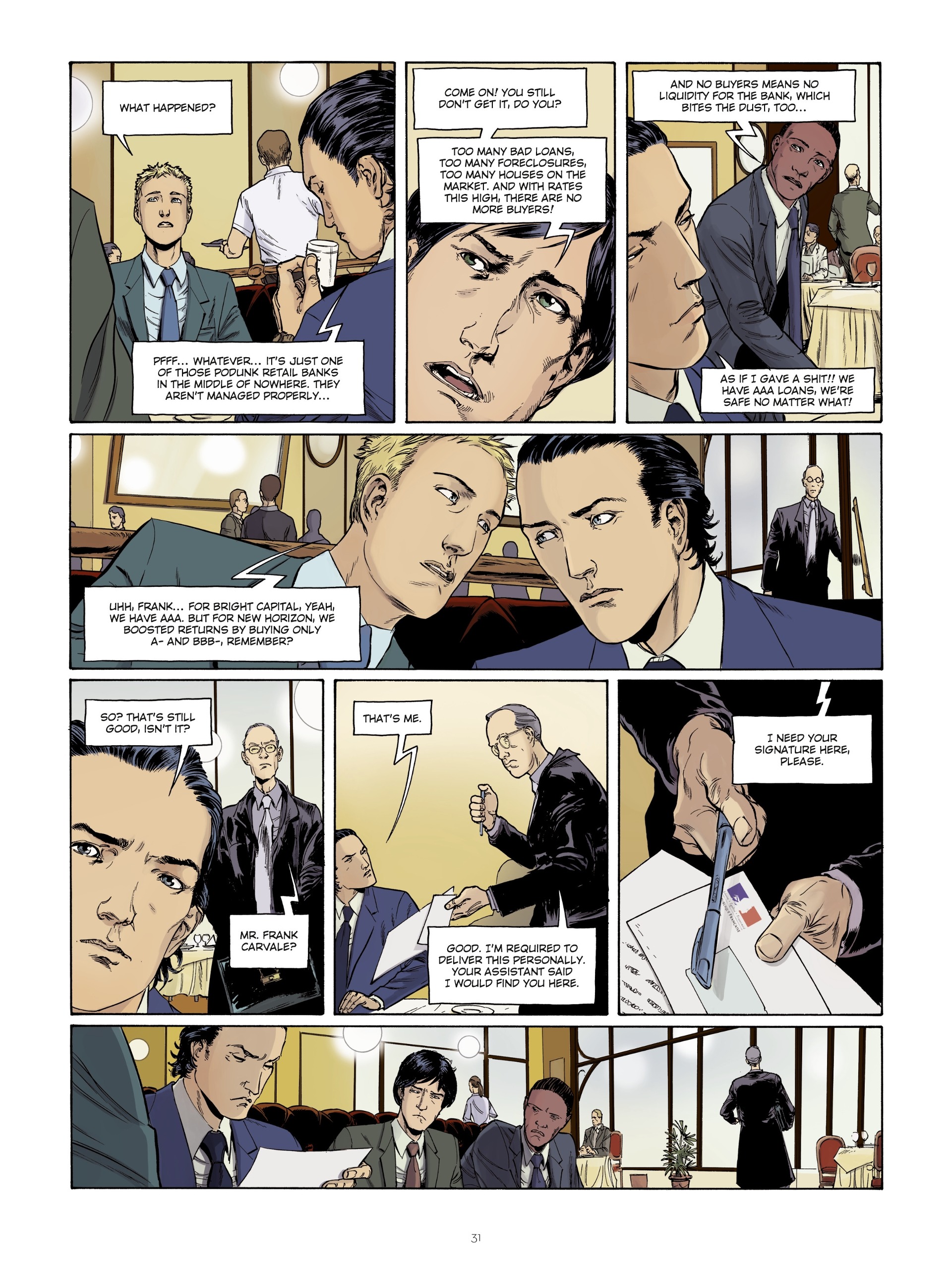 Read online Hedge Fund comic -  Issue #2 - 31