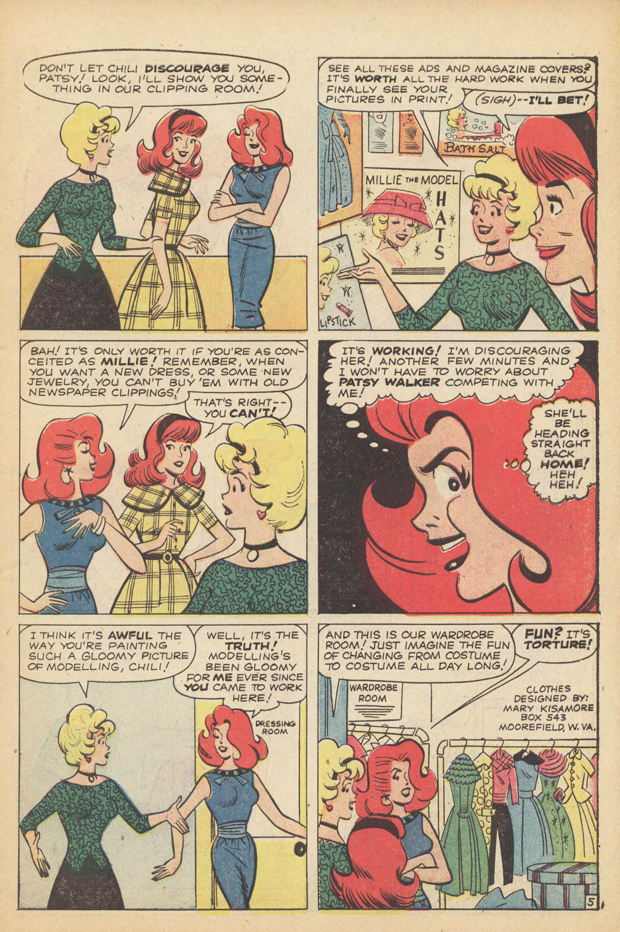 Read online Millie the Model comic -  Issue #103 - 7
