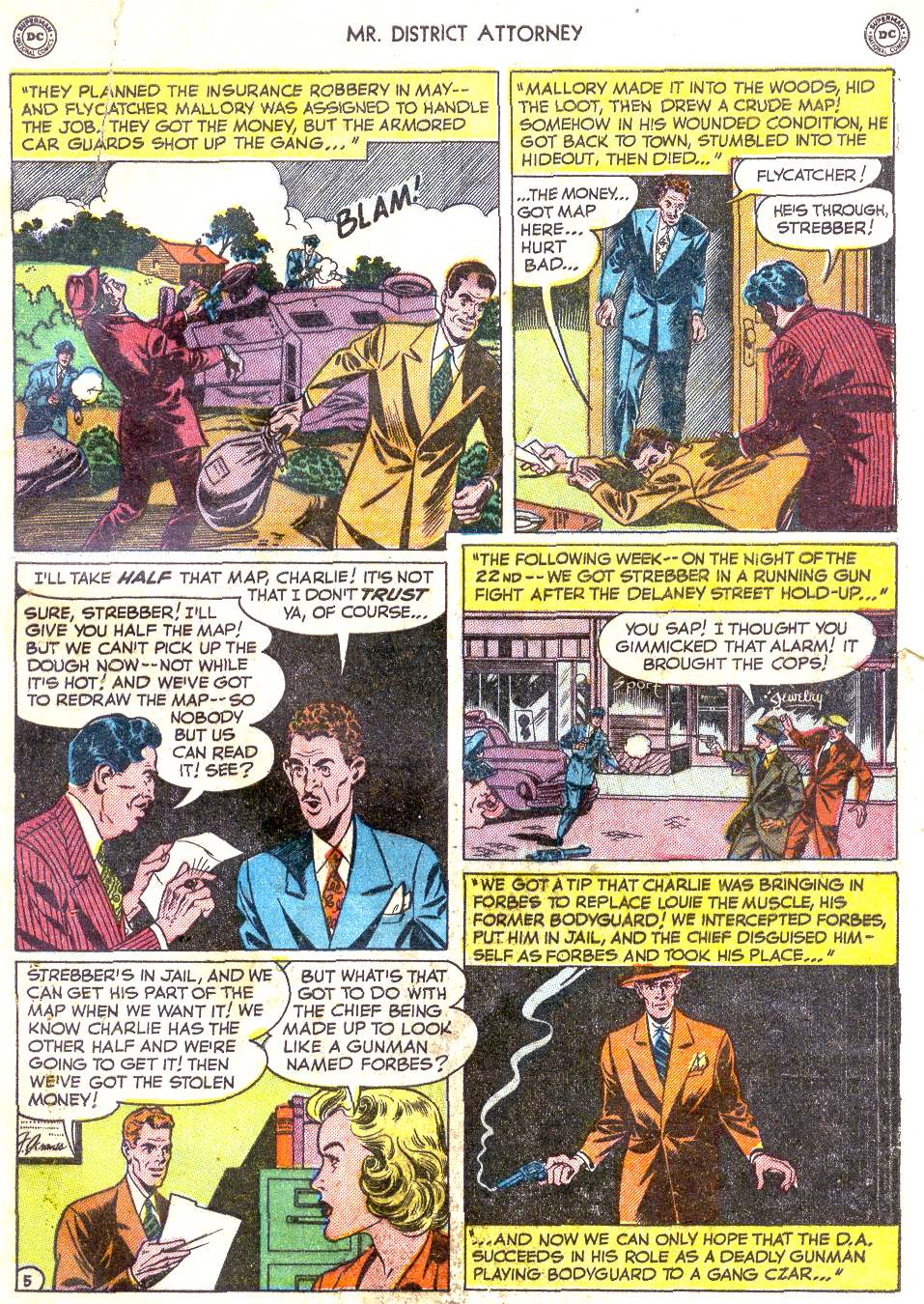 Read online Mr. District Attorney comic -  Issue #21 - 7