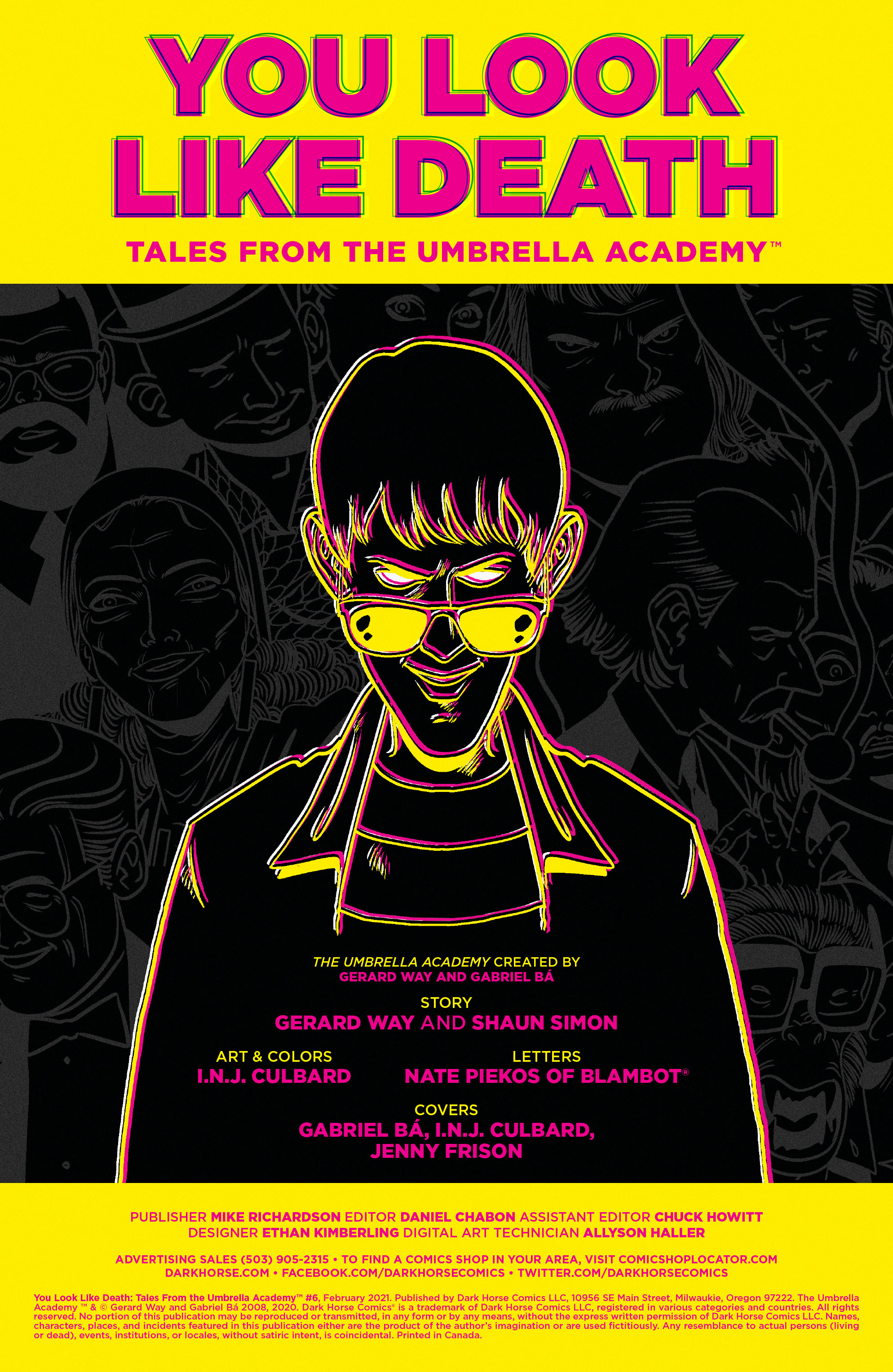 Read online Tales from the Umbrella Academy: You Look Like Death comic -  Issue #6 - 2