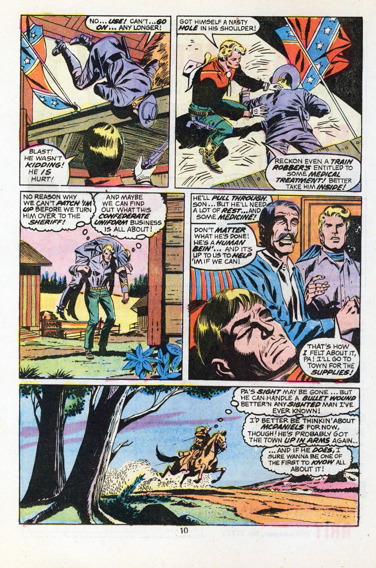 Read online The Outlaw Kid (1970) comic -  Issue #30 - 12