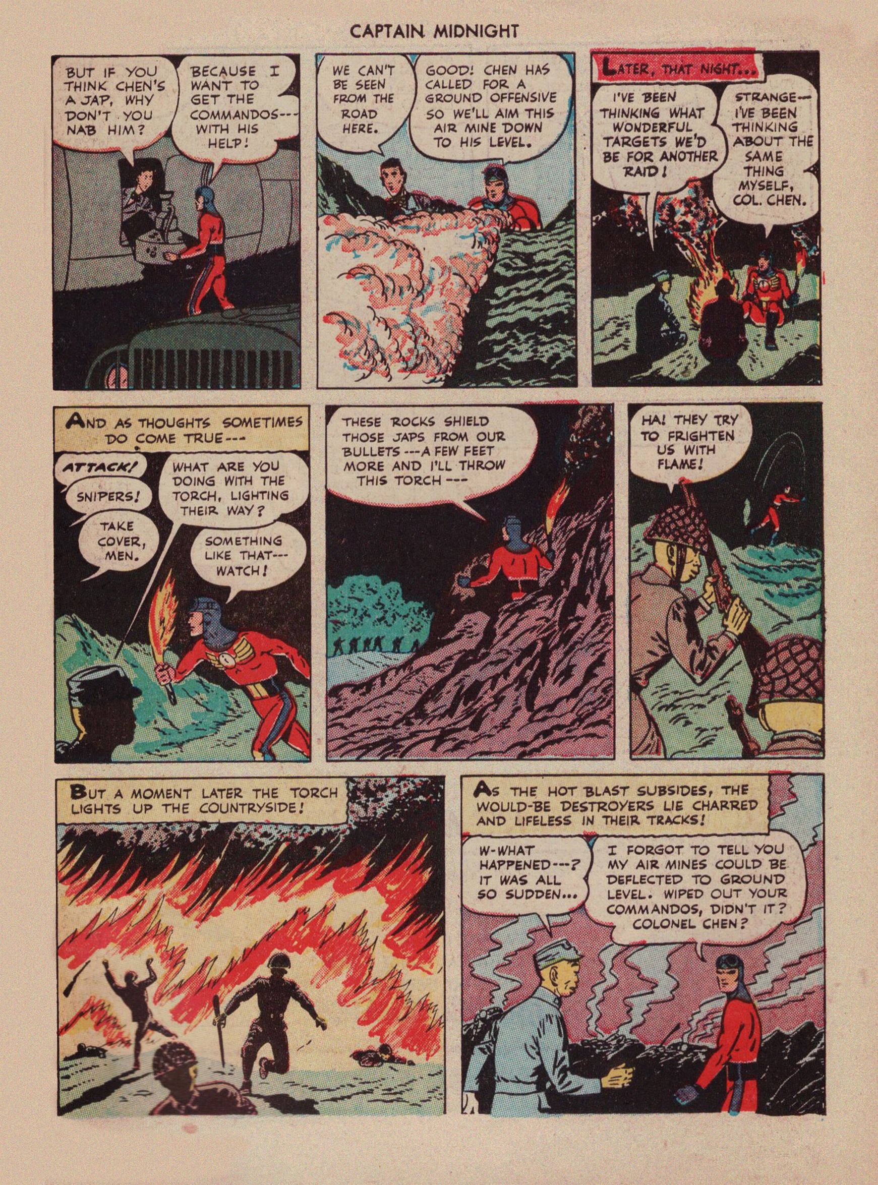 Read online Captain Midnight (1942) comic -  Issue #40 - 47