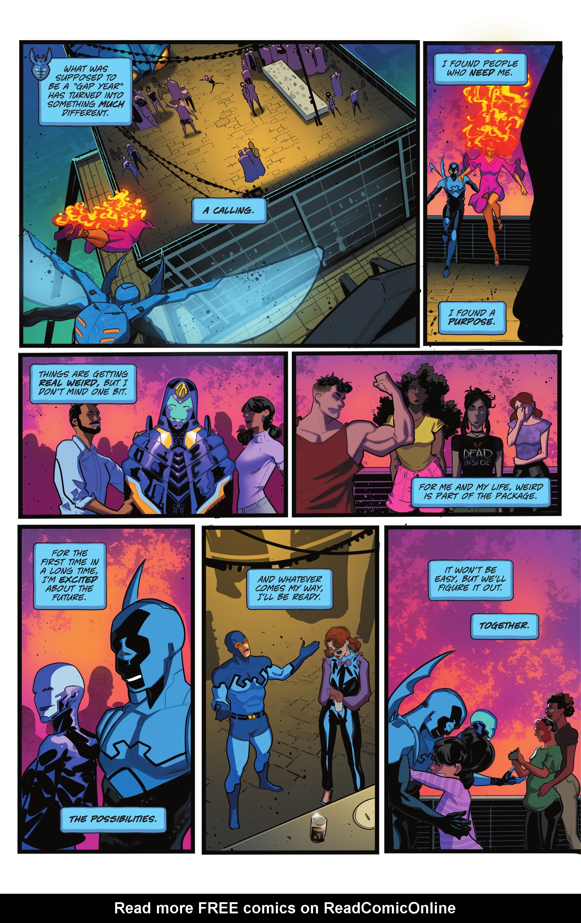 Read online Blue Beetle: Graduation Day comic -  Issue #6 - 22