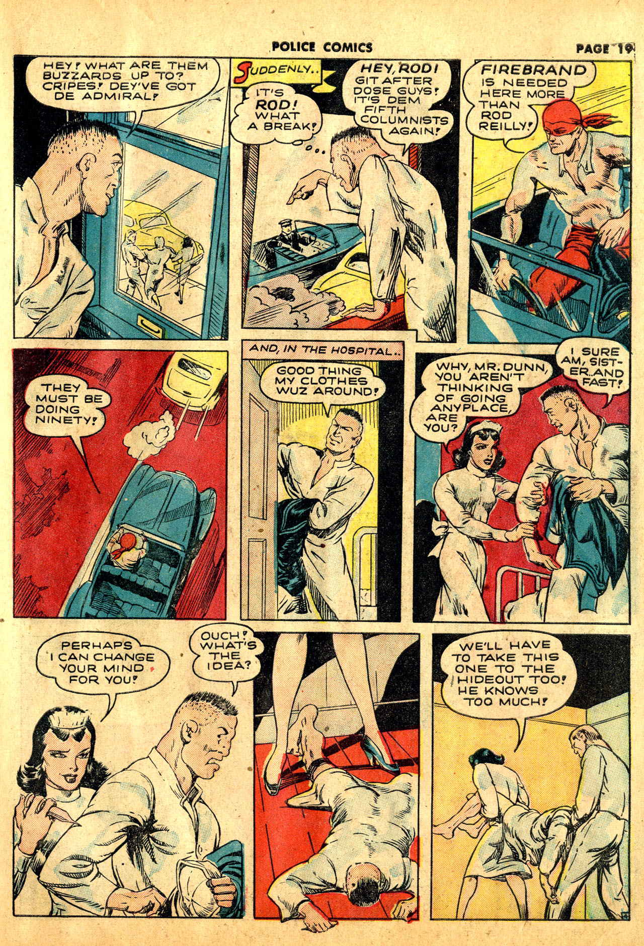 Read online Police Comics comic -  Issue #12 - 22