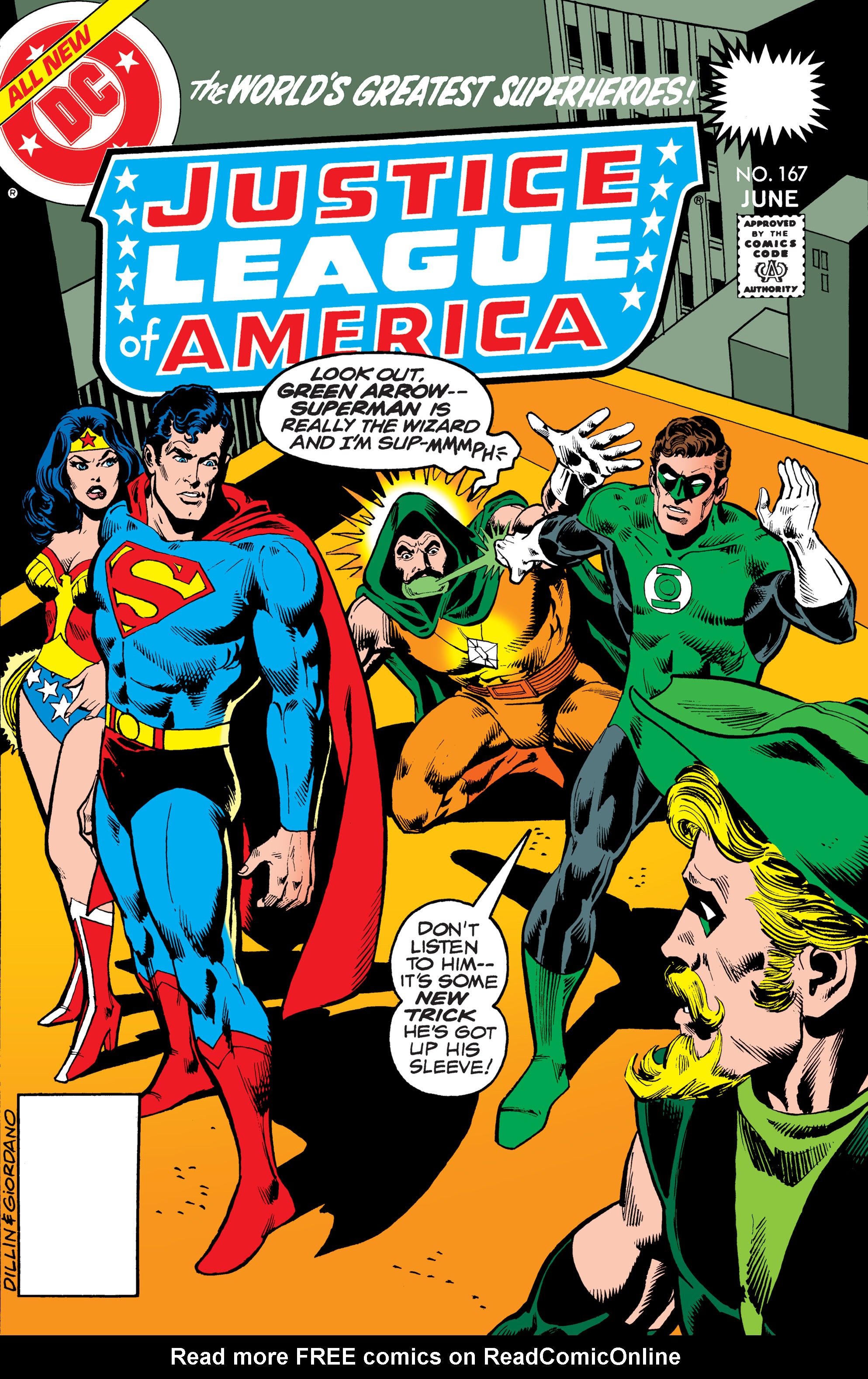 Read online Justice League of America (1960) comic -  Issue #167 - 1