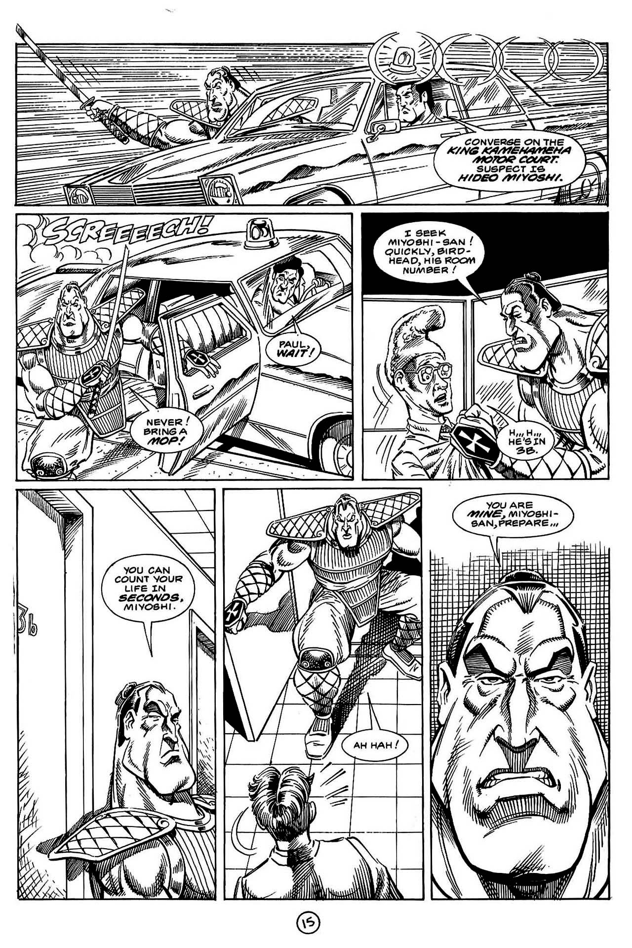 Read online Paul the Samurai (1992) comic -  Issue #6 - 16