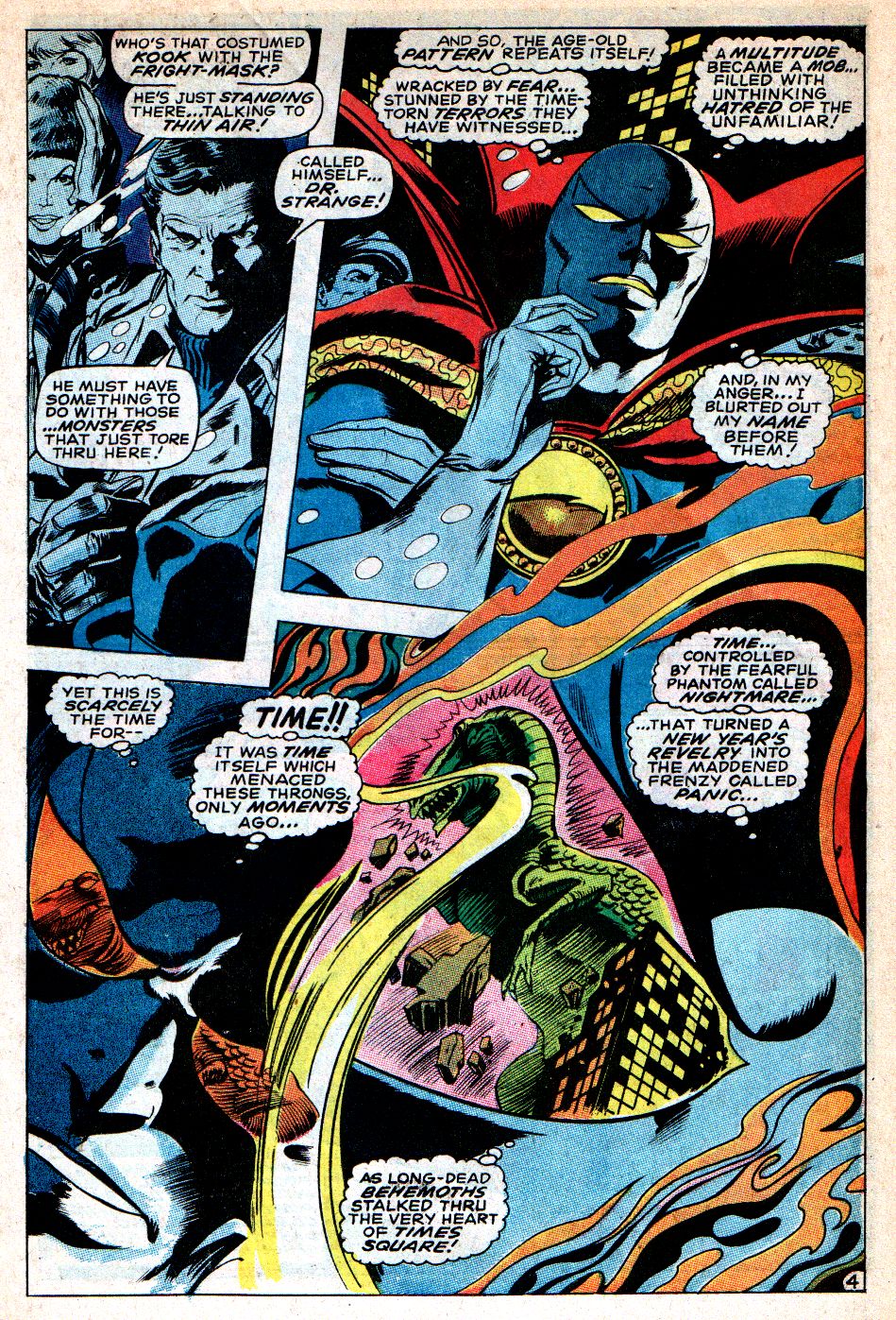 Read online Marvel Masterworks: Doctor Strange comic -  Issue # TPB 3 - 260