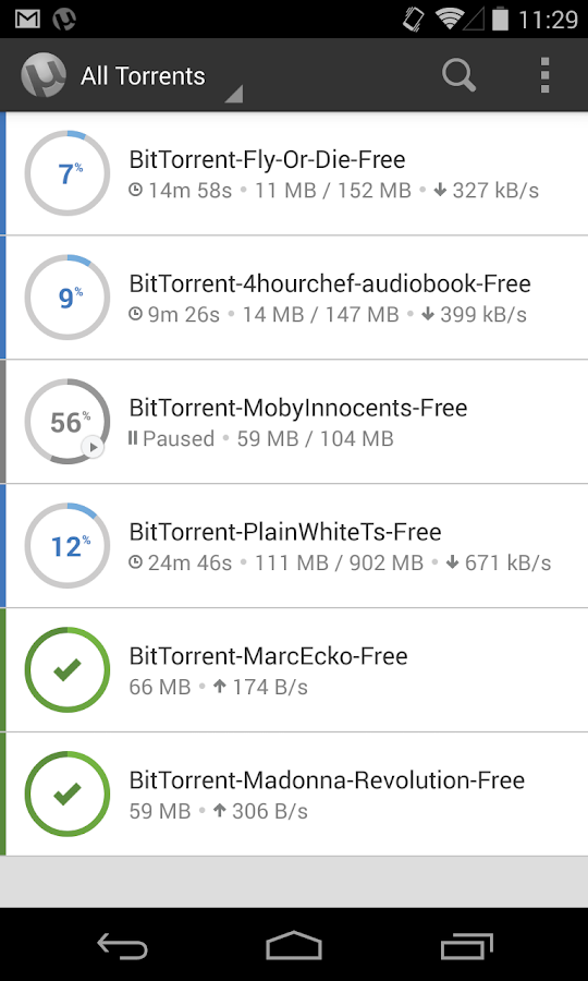µTorrent Pro - Torrent App | Screenshot