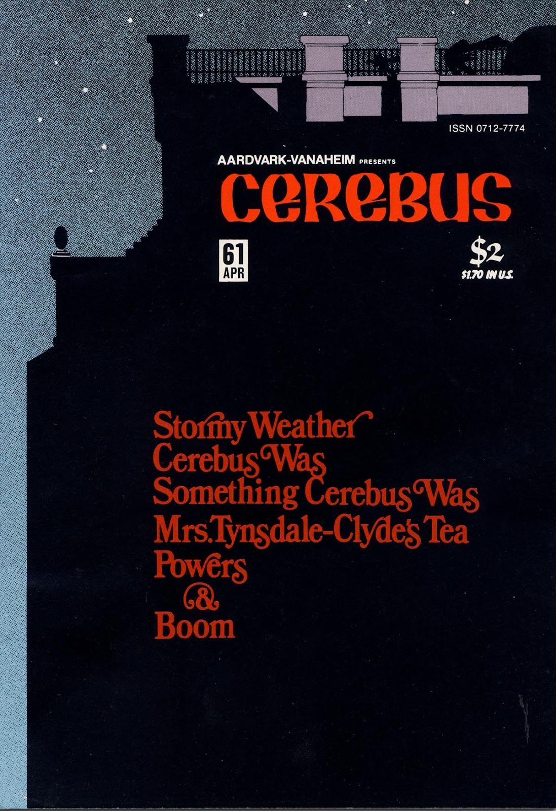 Cerebus issue 61 - Page 1