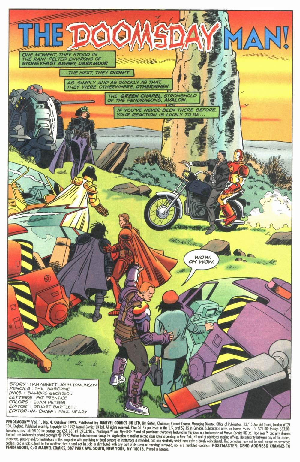 Read online Knights of Pendragon comic -  Issue #4 - 2