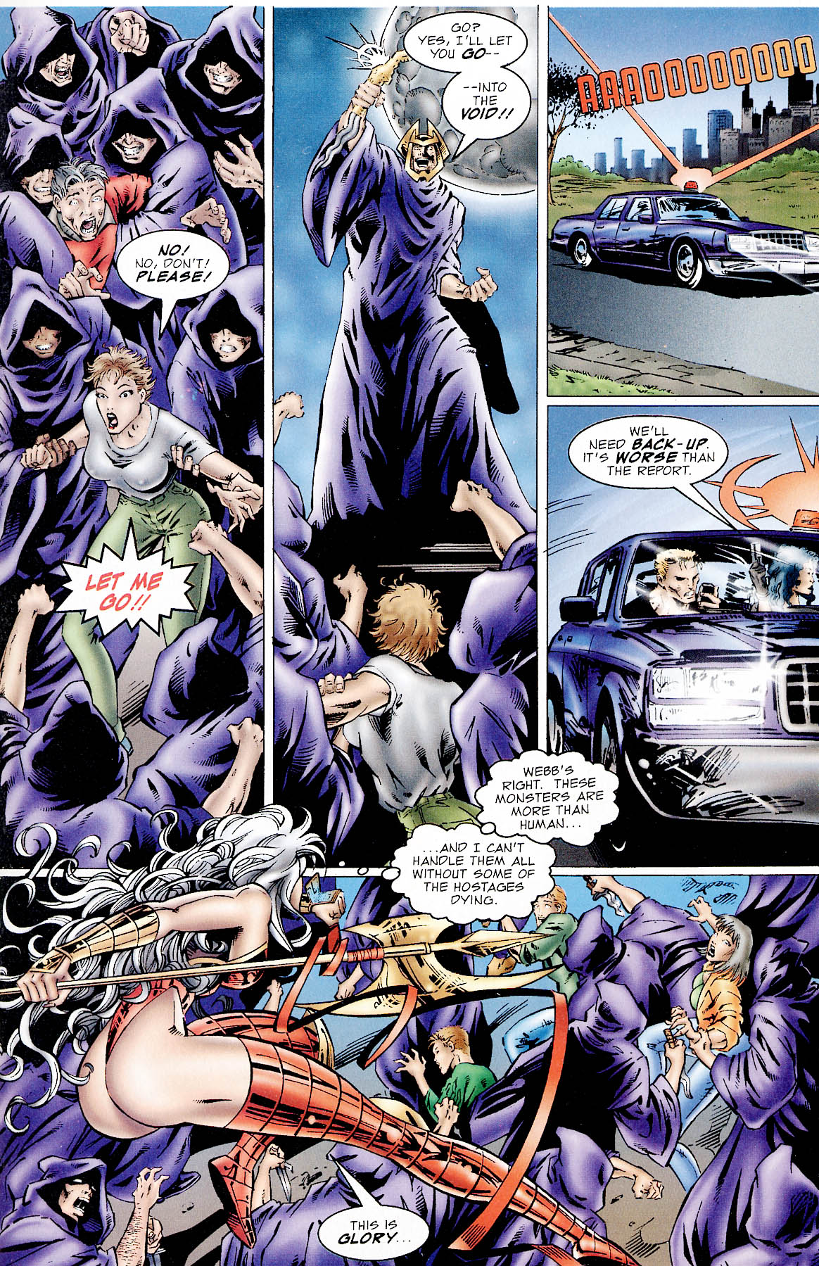 Read online Glory comic -  Issue #5 - 12