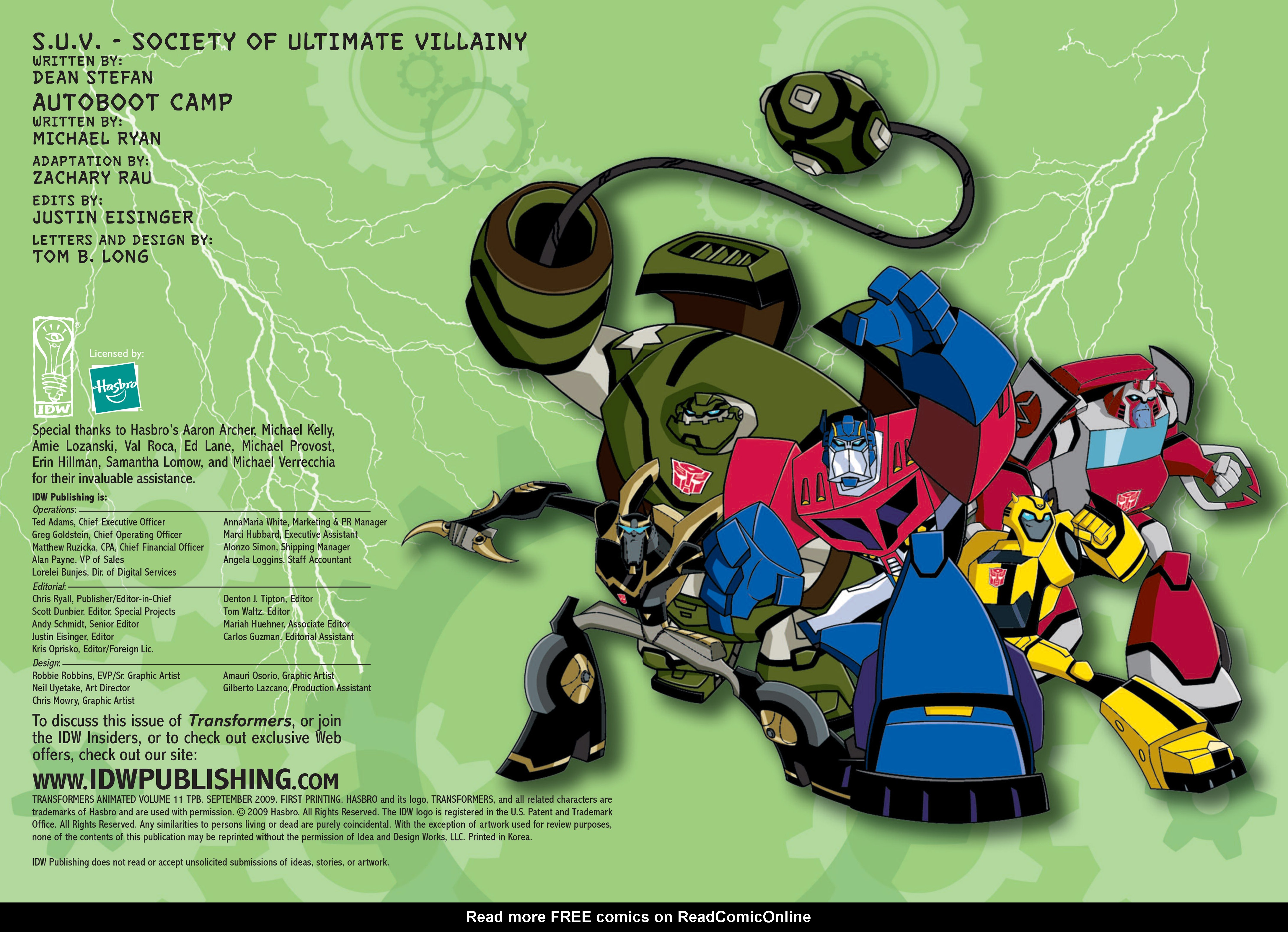 Read online Transformers Animated comic -  Issue #11 - 3