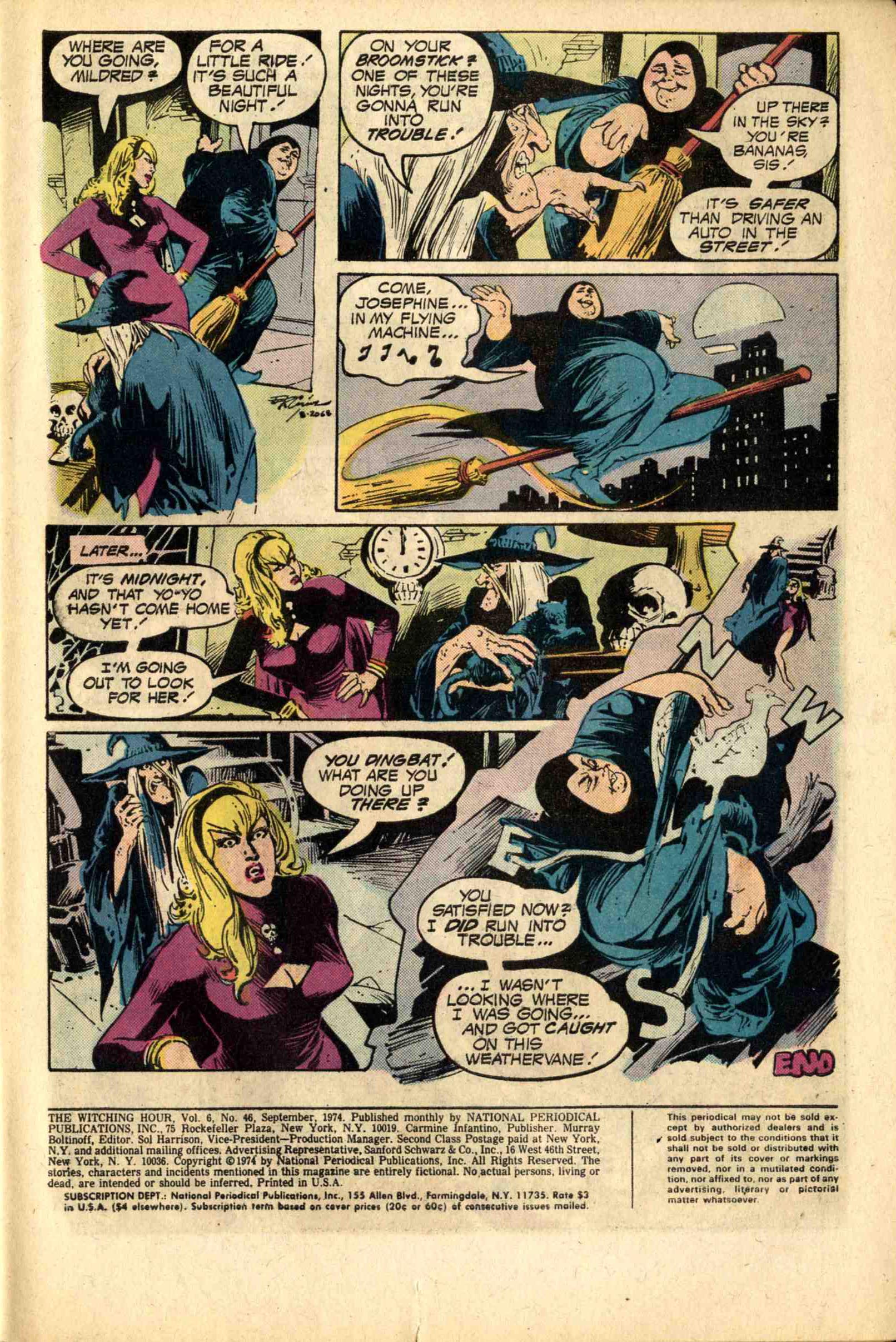 Read online The Witching Hour (1969) comic -  Issue #46 - 3