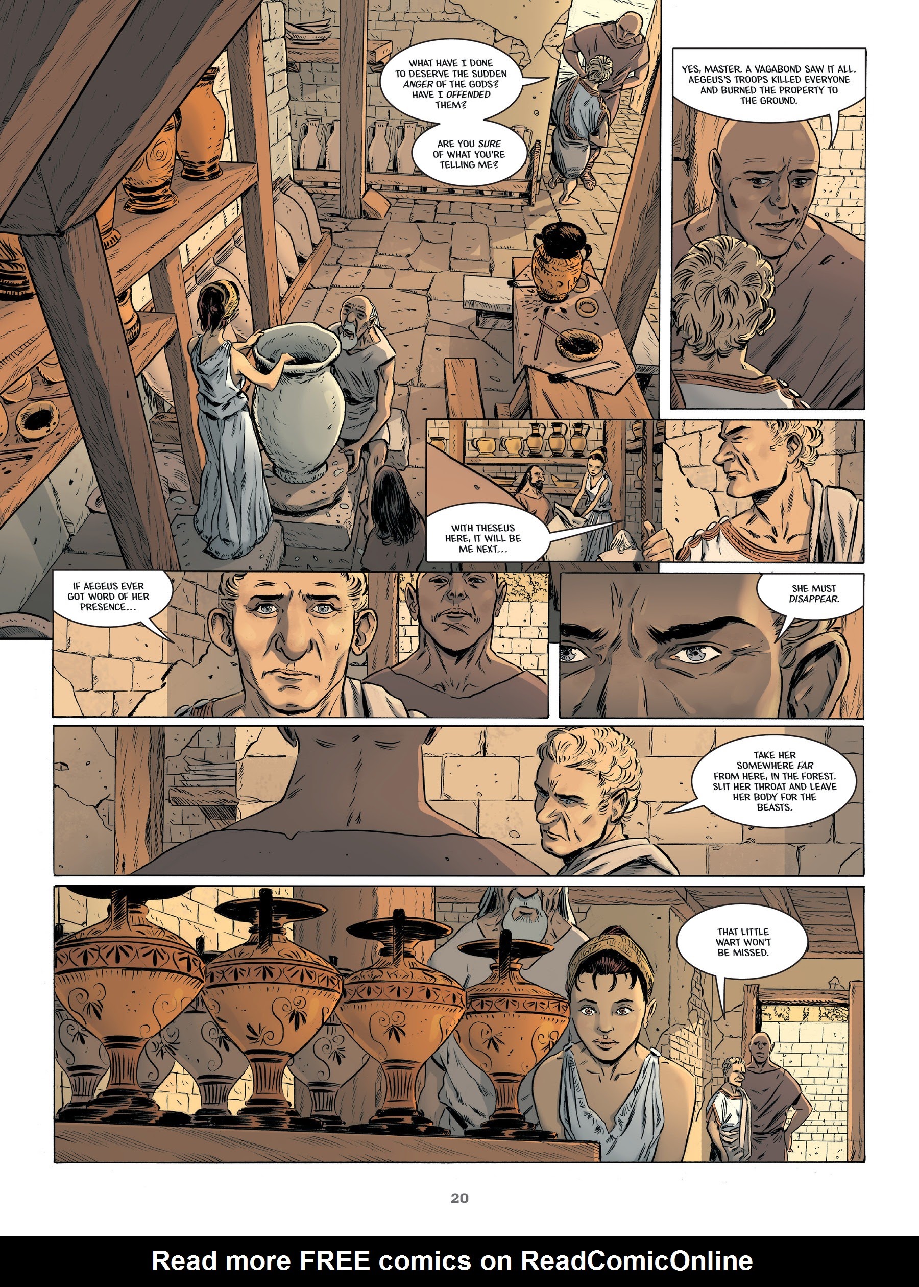 Read online The Fire of Theseus comic -  Issue #1 - 20