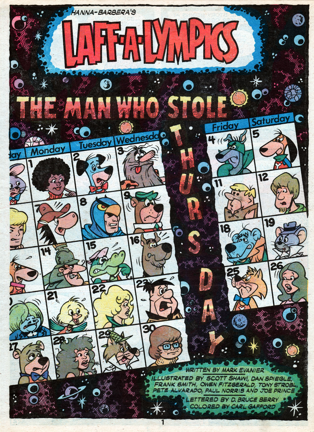 Read online Flintstones Visits Laff-A-Lympics comic -  Issue # Full - 3