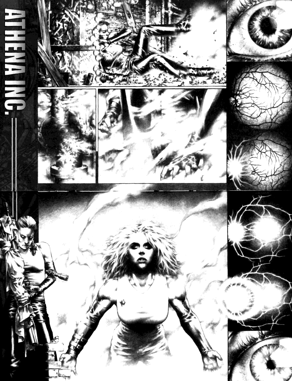 Read online Athena Inc. Limited Edition Ashcan comic -  Issue # Full - 10