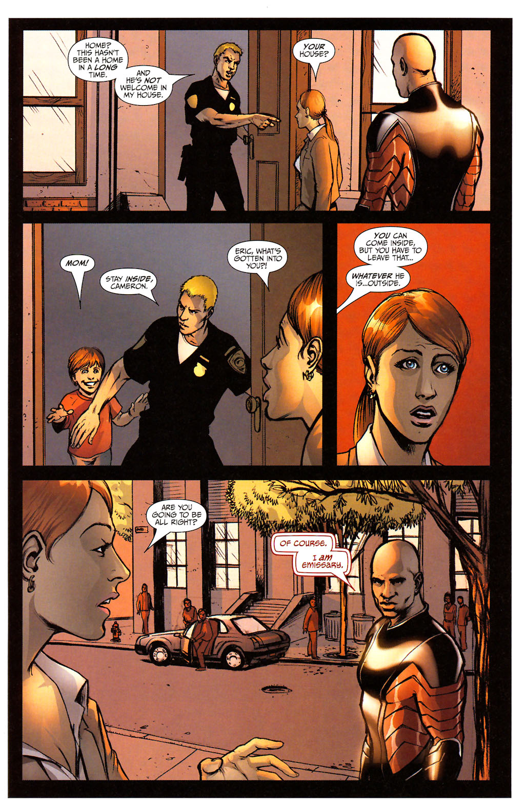 Read online Emissary comic -  Issue #4 - 14