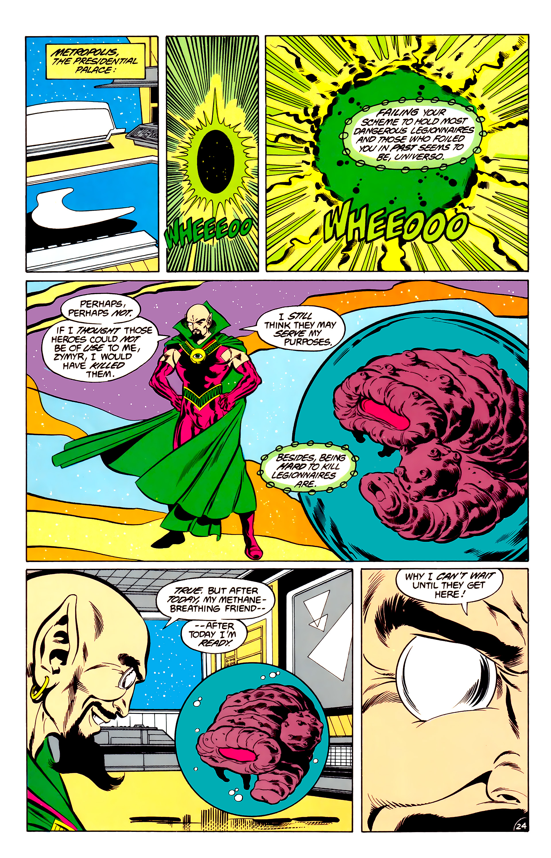 Read online Legion of Super-Heroes (1984) comic -  Issue #34 - 25