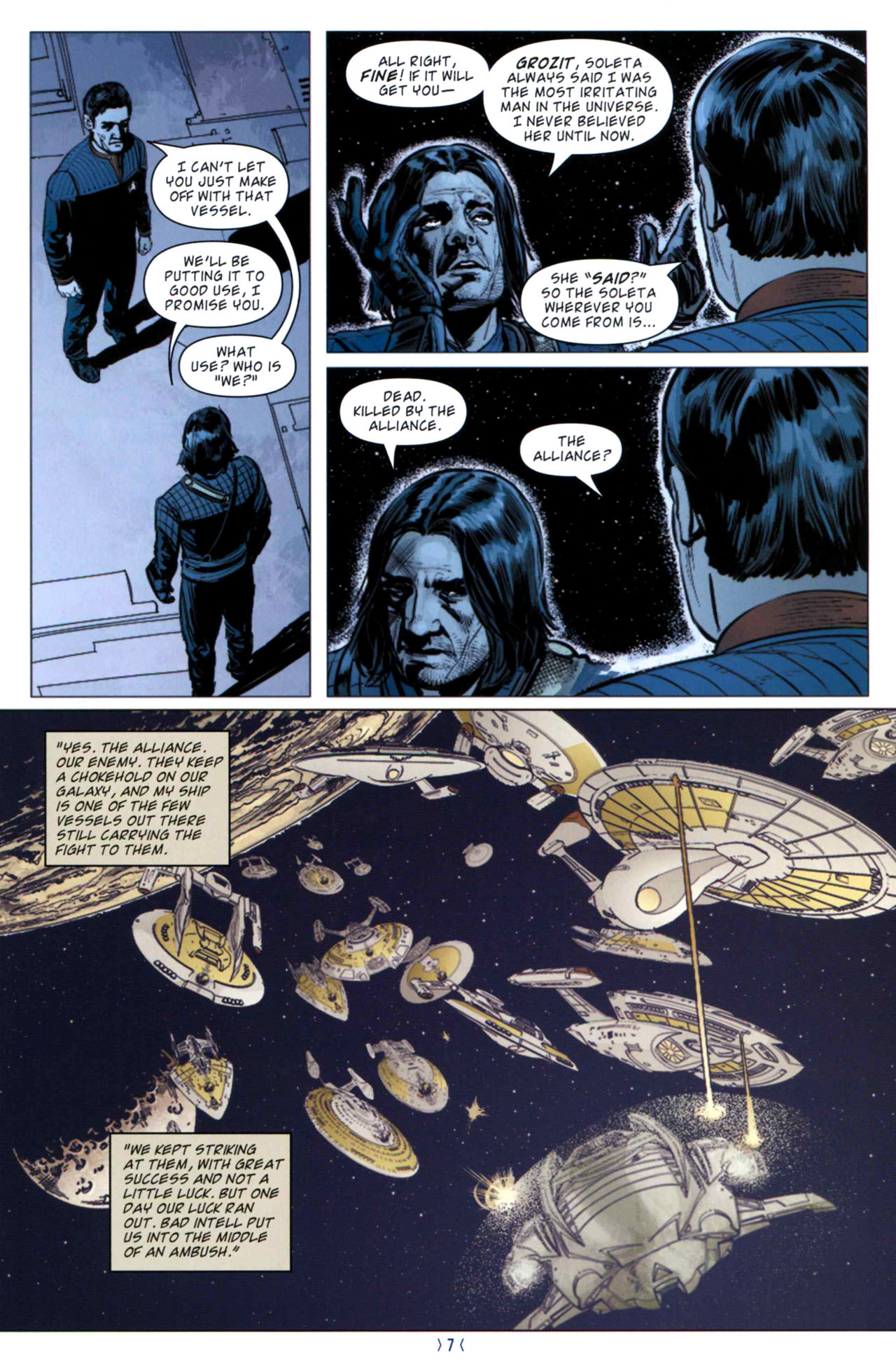 Read online Star Trek: New Frontier comic -  Issue #5 - 8