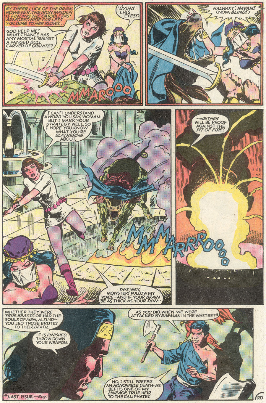 Read online Arak Son of Thunder comic -  Issue #39 - 21
