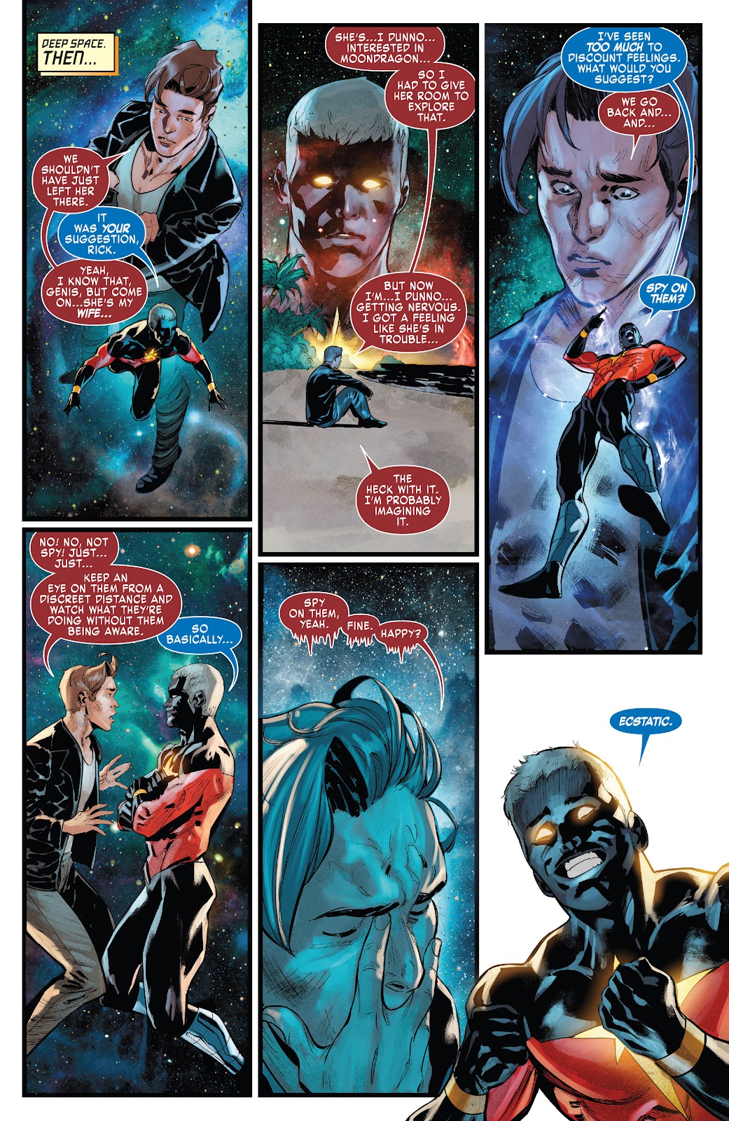 Genis-Vell: Captain Marvel issue 1 - Page 6