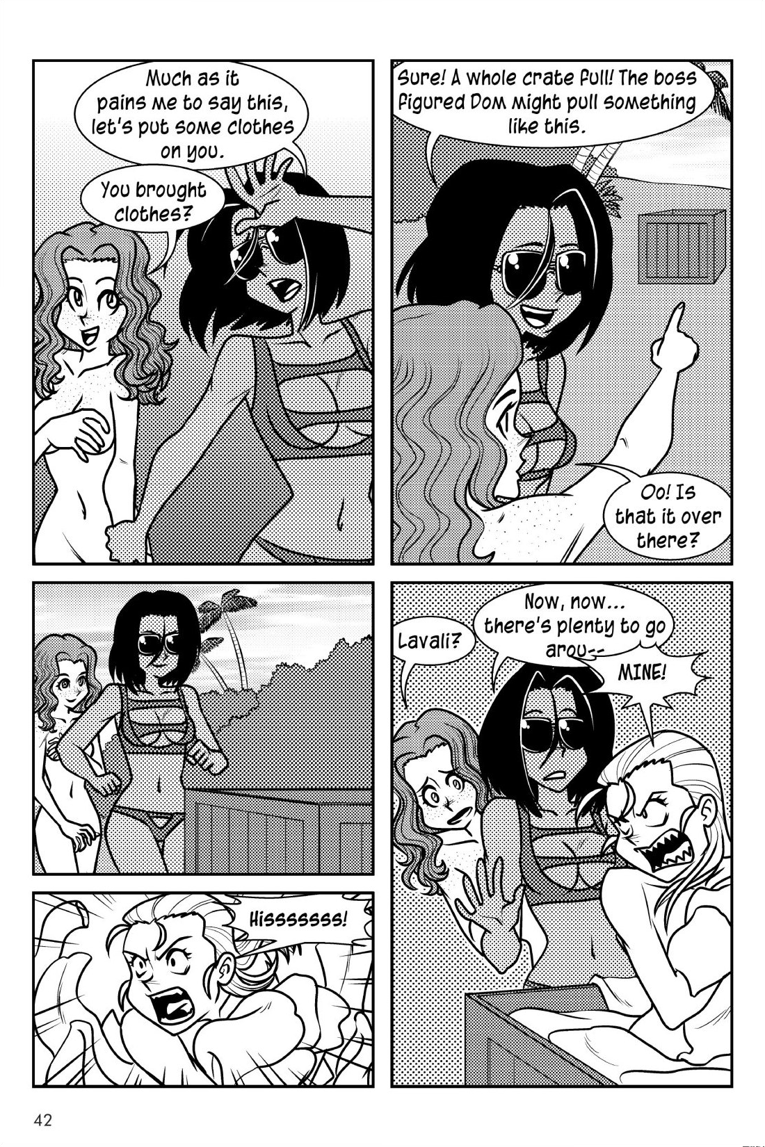 Read online Sandra On The Rocks comic -  Issue # TPB 3 (Part 1) - 43