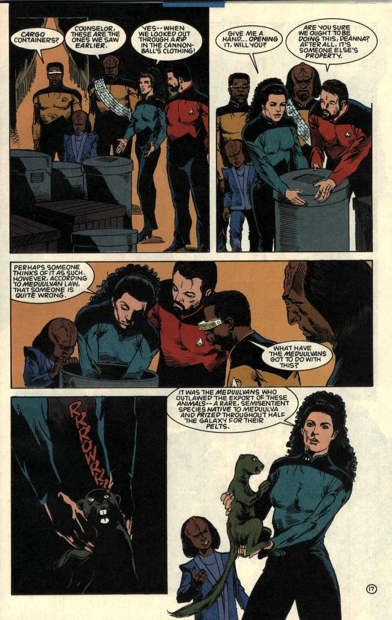 Read online Star Trek: The Next Generation (1989) comic -  Issue #54 - 18