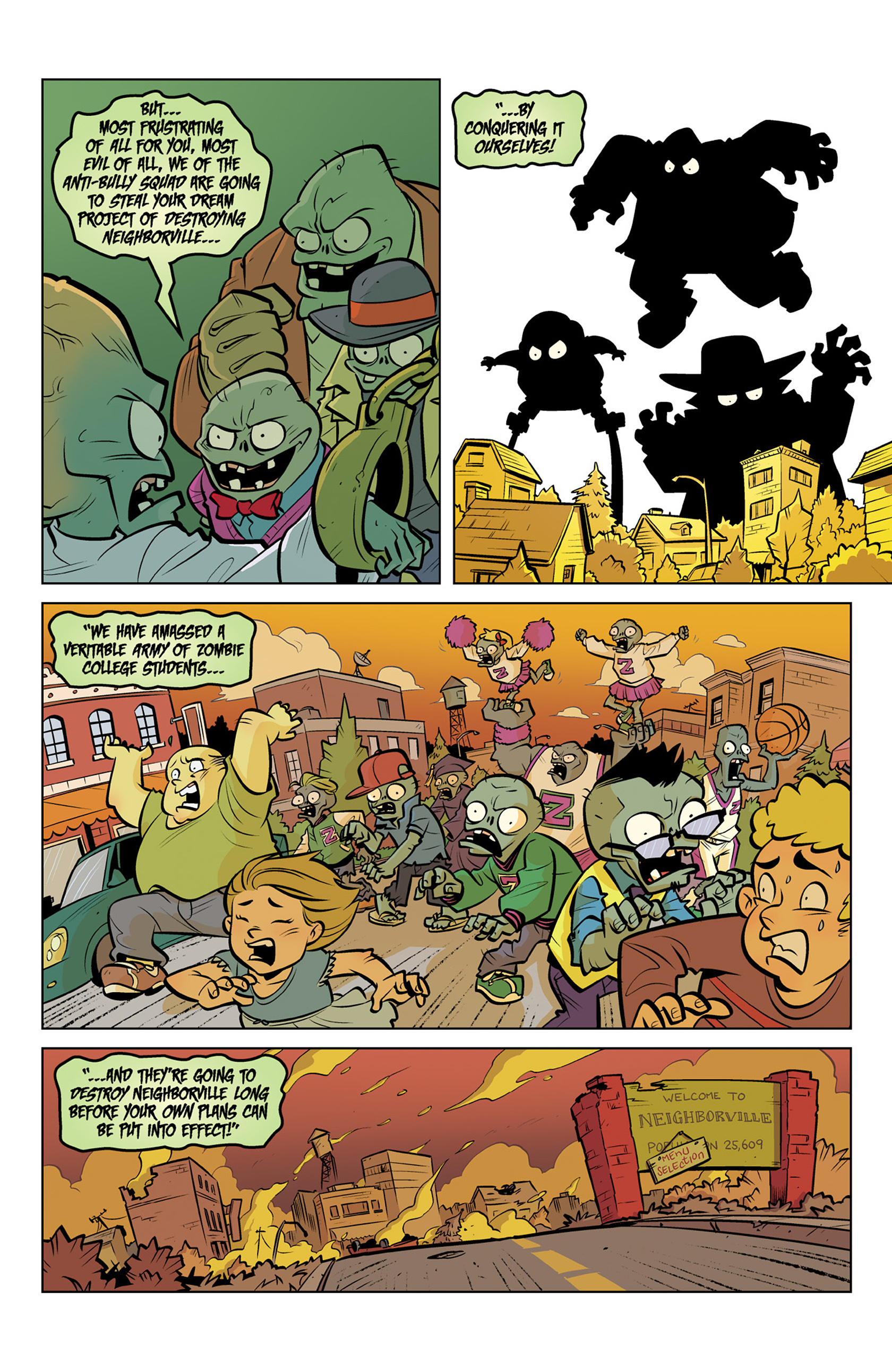 Read online Plants vs. Zombies: Bully For You comic -  Issue #2 - 15