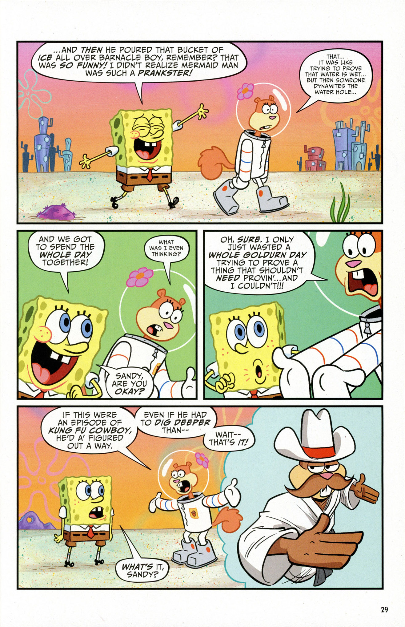 Read online SpongeBob Comics comic -  Issue #64 - 31
