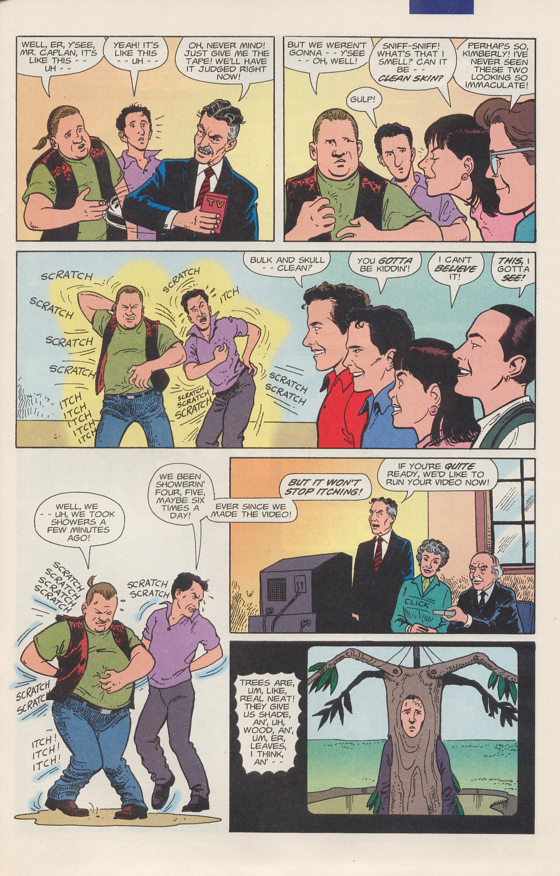 Read online Saban's Mighty Morphin Power Rangers (1994) comic -  Issue #4 - 29