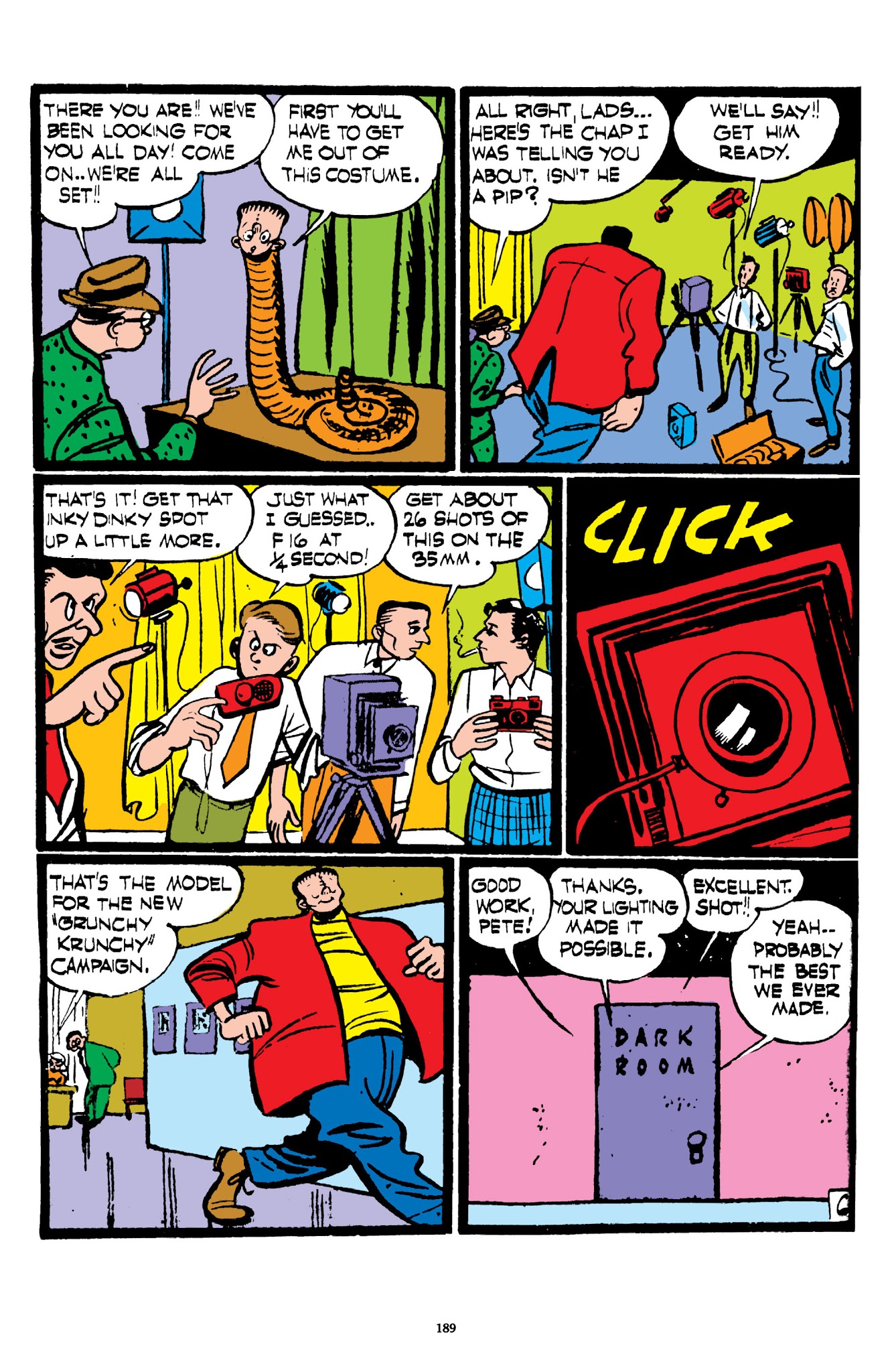 Read online Frankenstein: The Mad Science of Dick Briefer comic -  Issue # TPB - 186