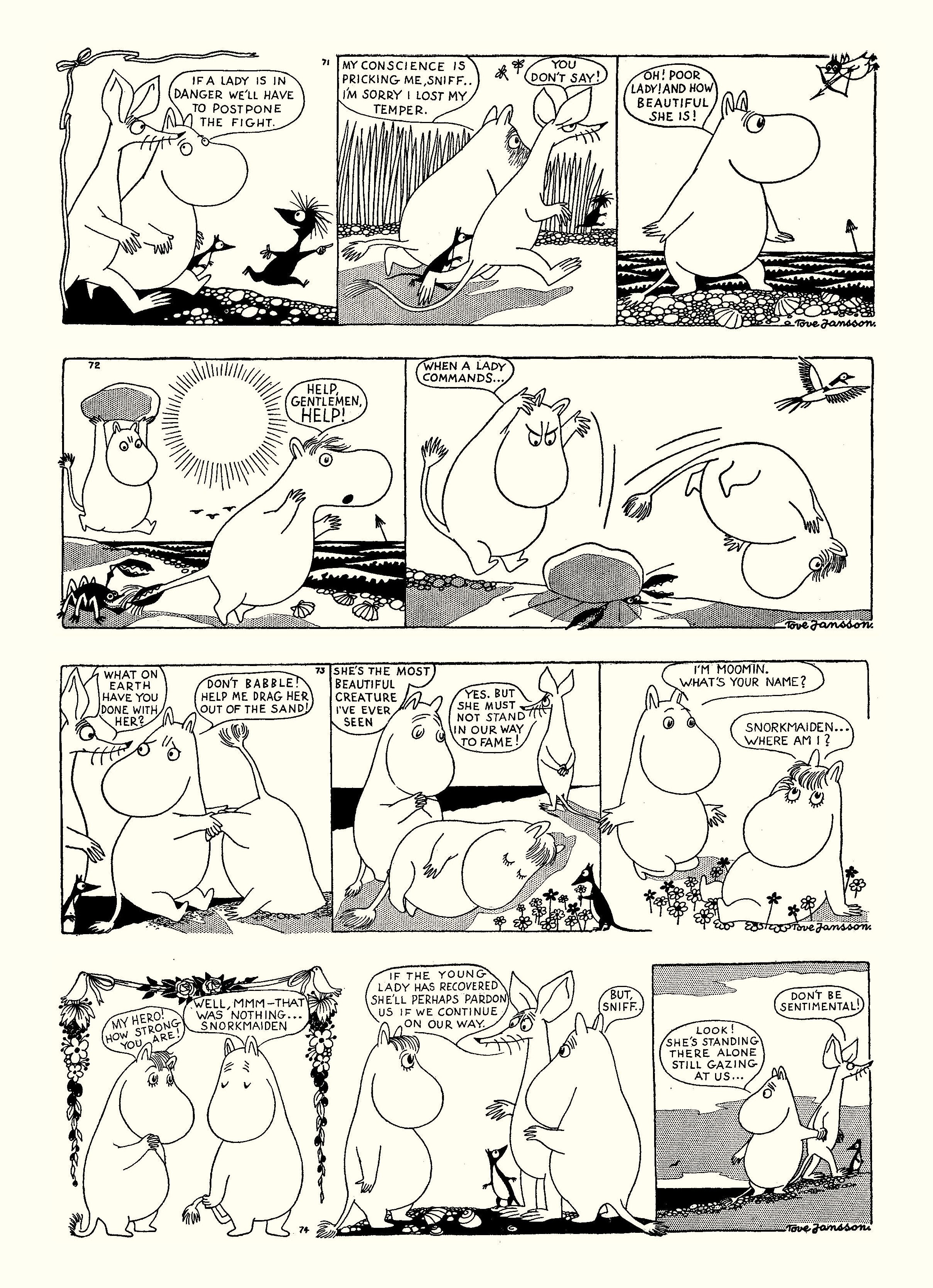 Read online Moomin: The Complete Tove Jansson Comic Strip comic -  Issue # TPB 1 - 24
