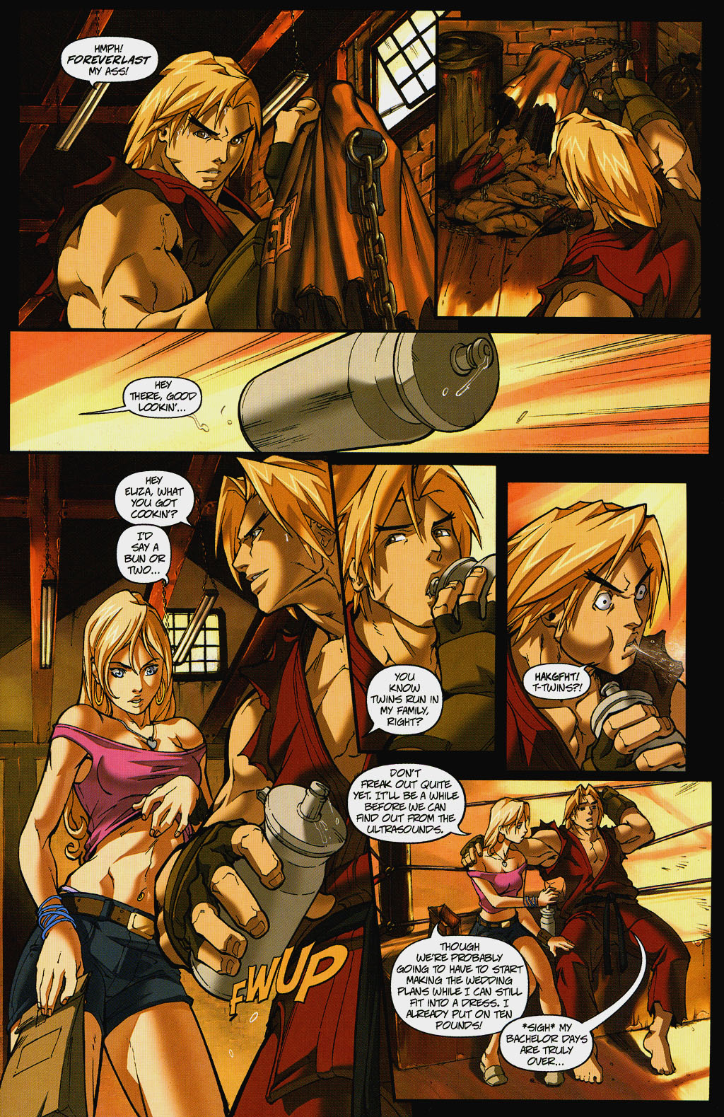 Read online Street Fighter (2003) comic -  Issue #7 - 12