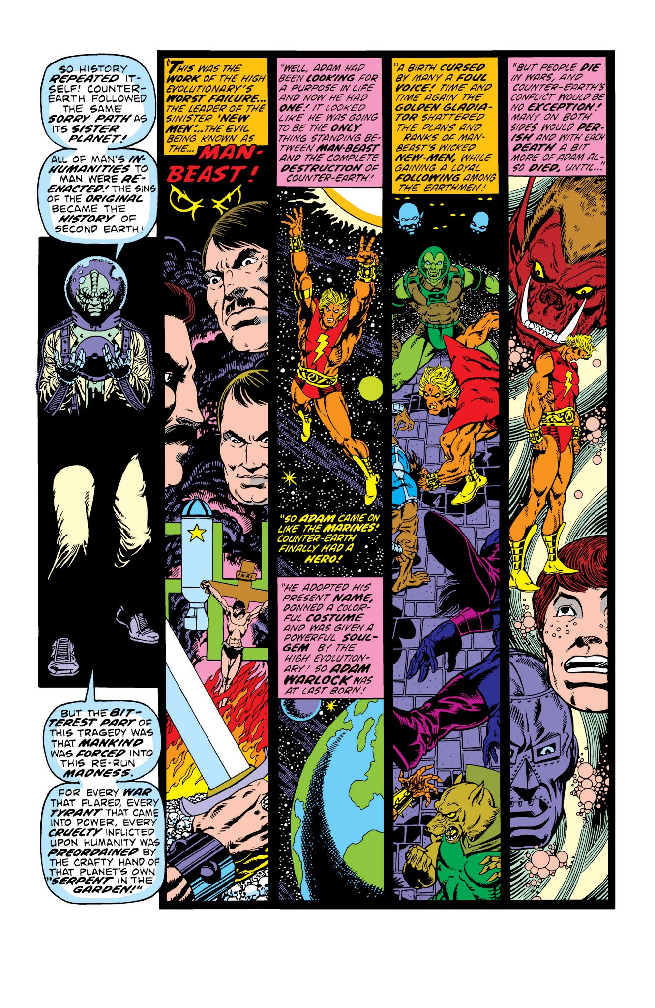 Read online Warlock by Jim Starlin comic -  Issue # TPB (Part 1) - 8