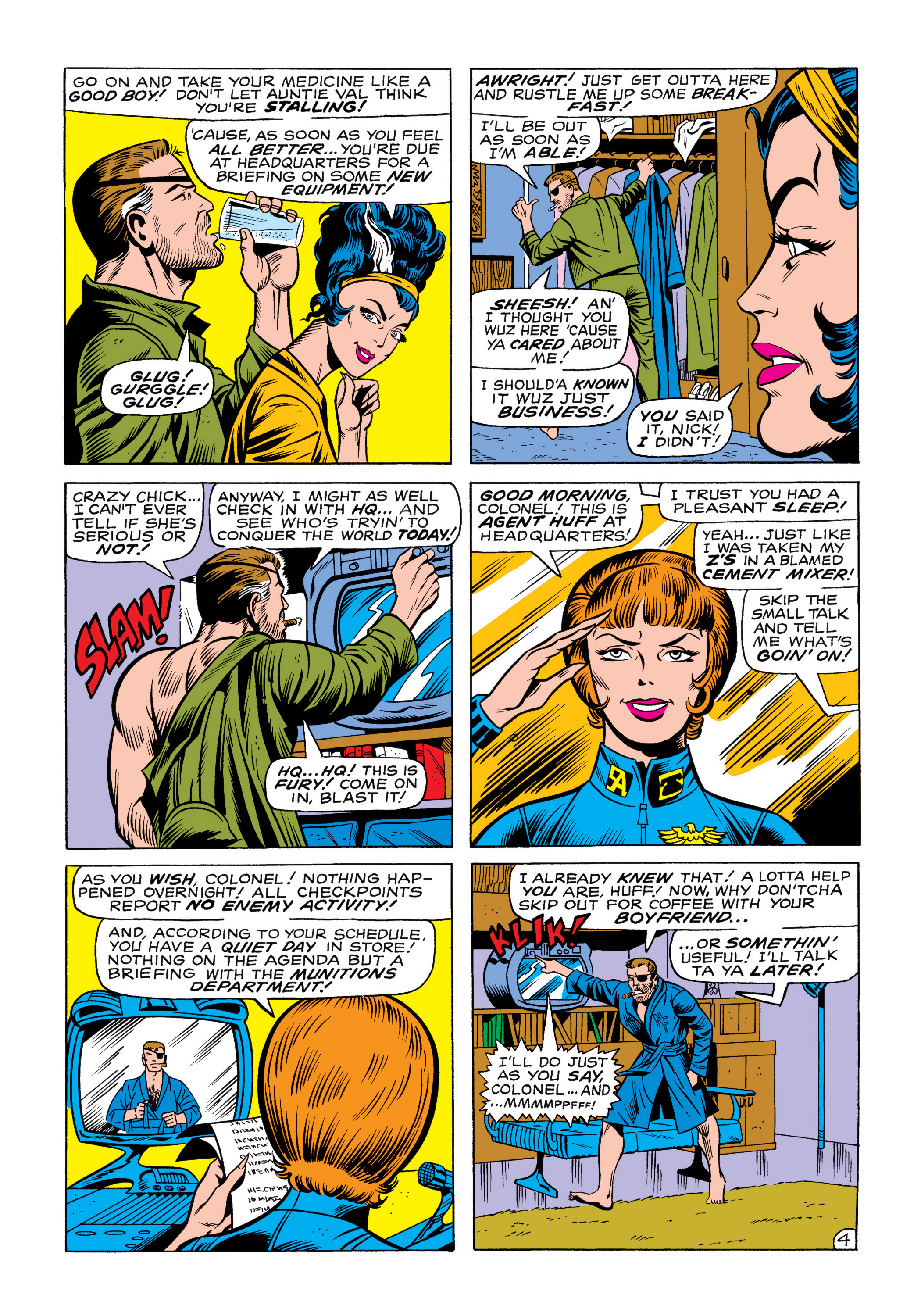 Read online Marvel Masterworks: Nick Fury, Agent of S.H.I.E.L.D. comic -  Issue # TPB 3 (Part 3) - 18