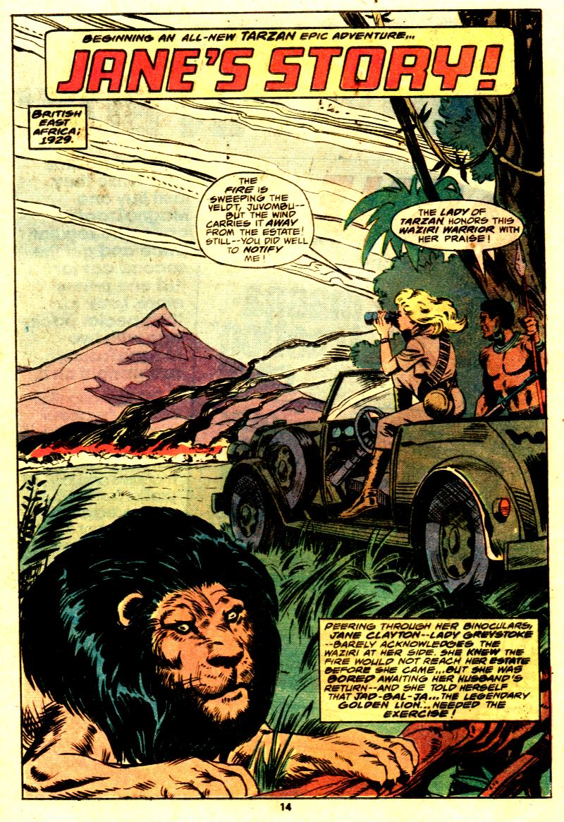 Read online Tarzan (1977) comic -  Issue #24 - 9