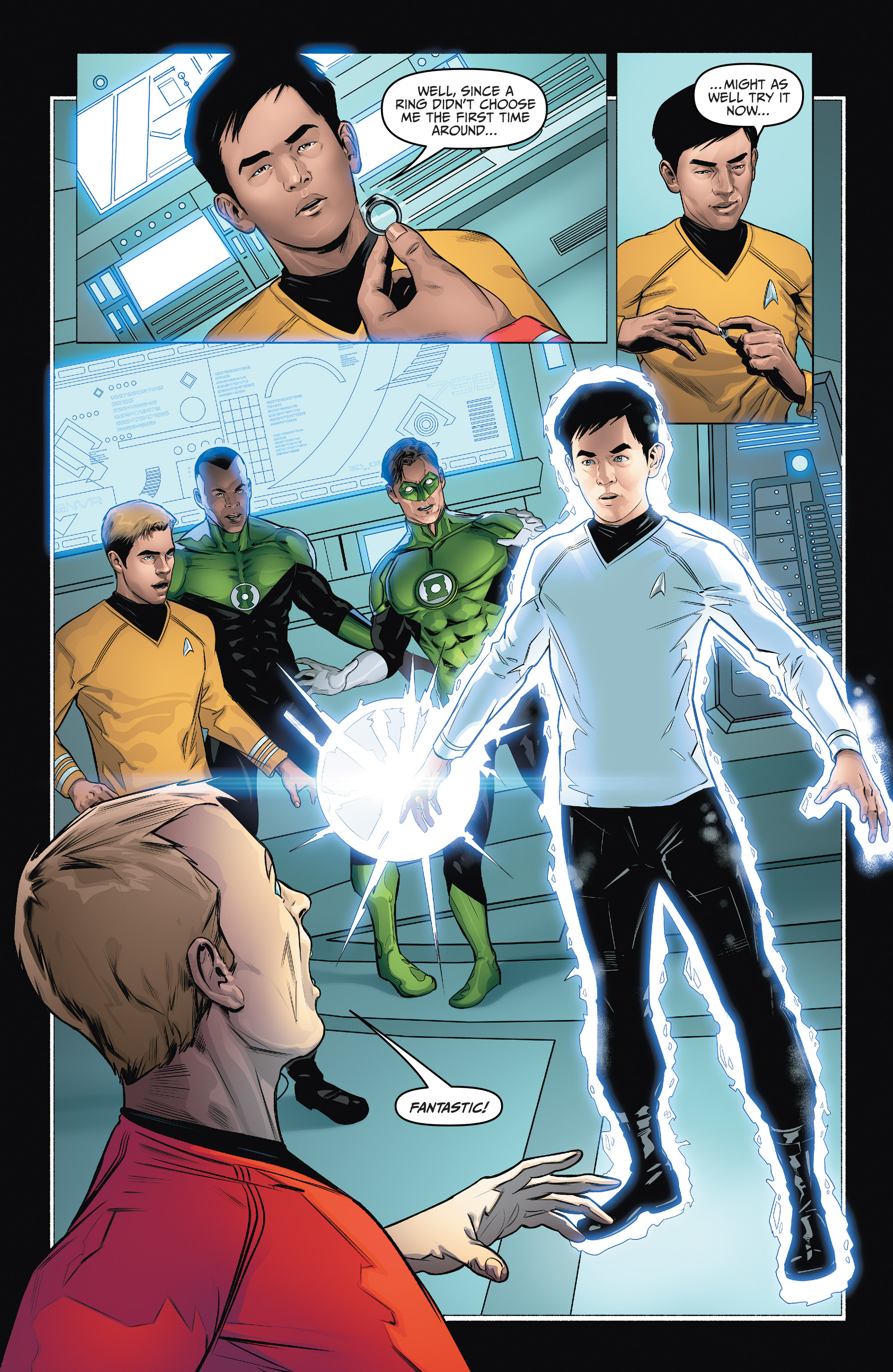 Read online Star Trek/Green Lantern (2015) comic -  Issue #5 - 17